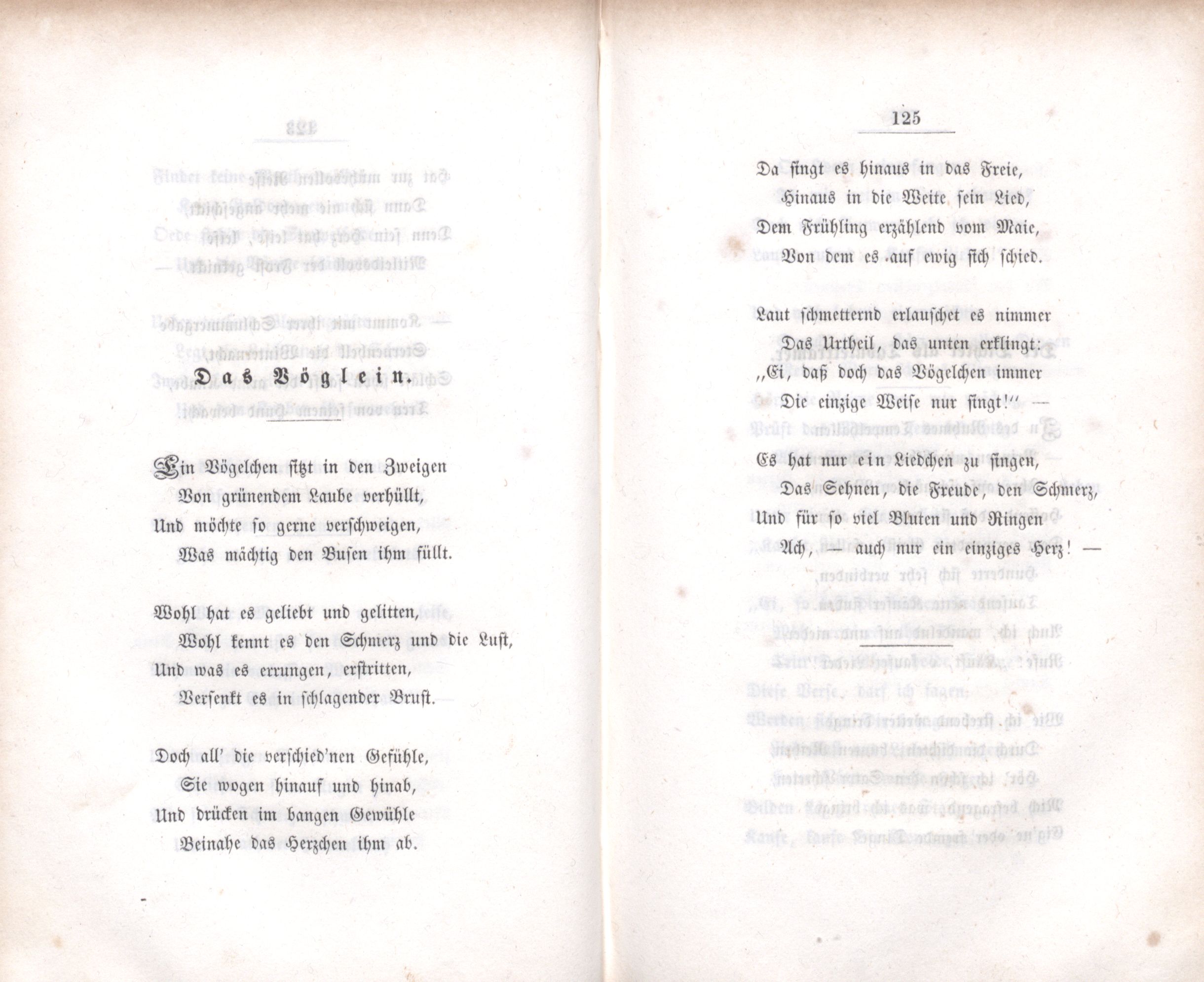 Gedichte (1848) | 68. (124-125) Põhitekst