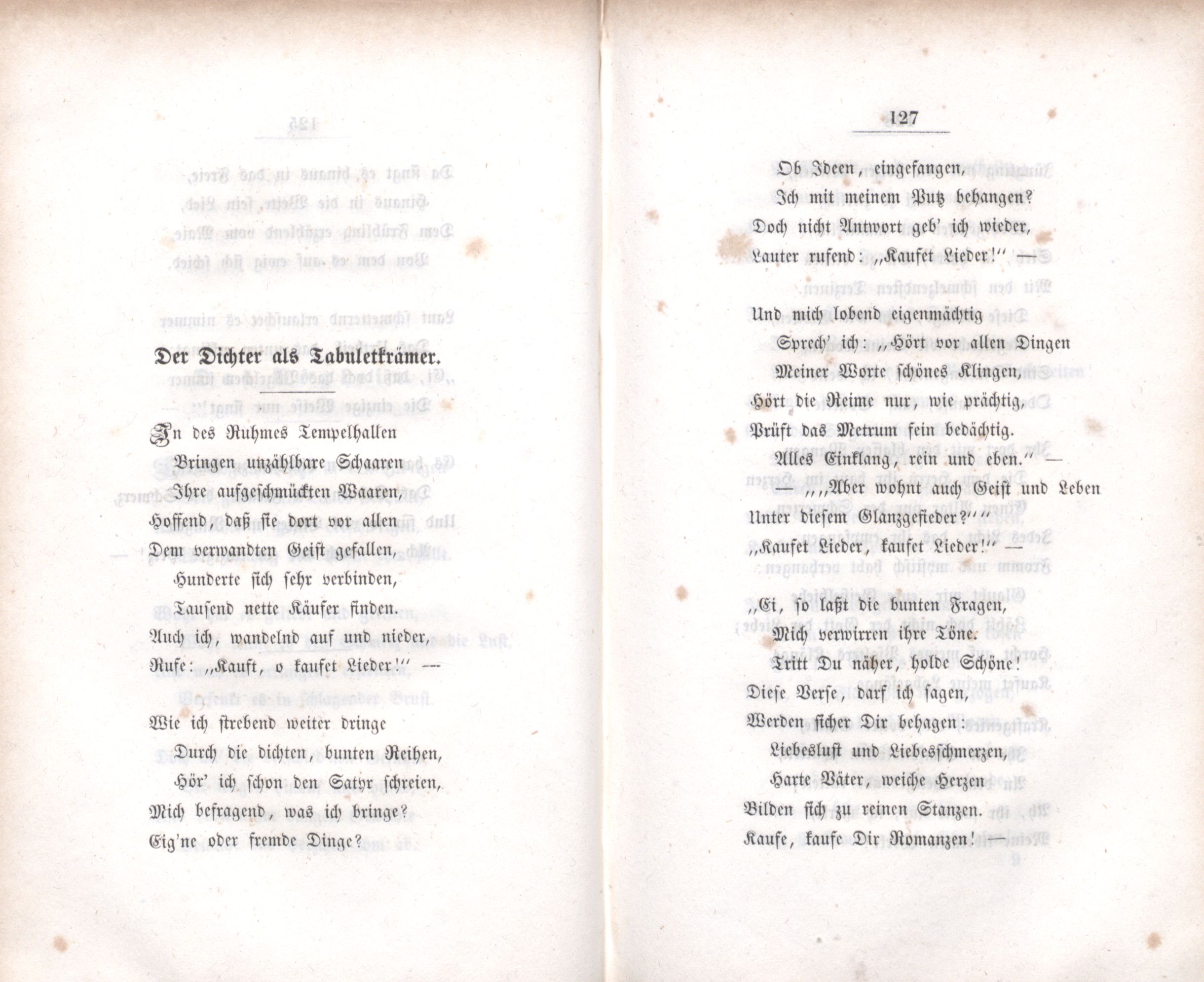 Gedichte (1848) | 69. (126-127) Põhitekst