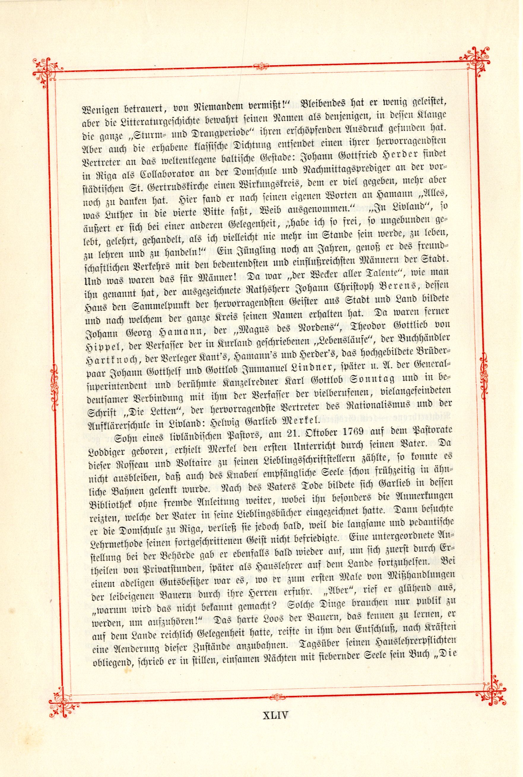 Das Baltische Dichterbuch (1895) | 42. (XLIV) Основной текст