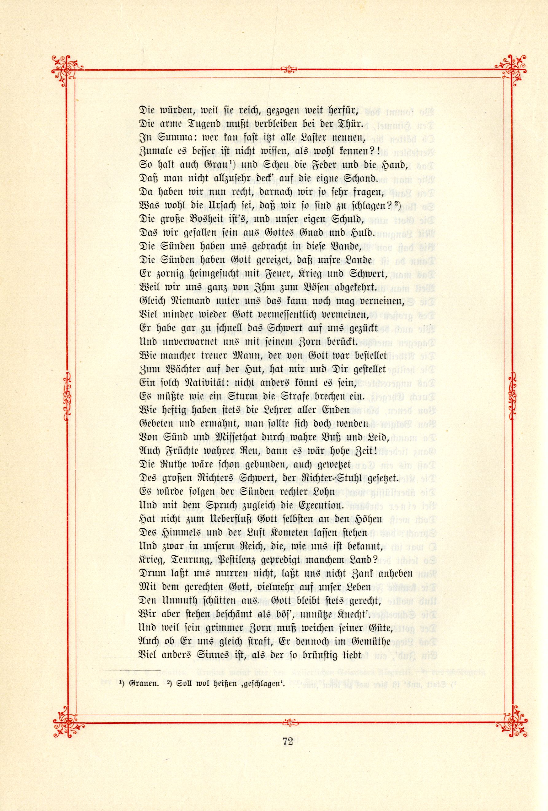 Das Baltische Dichterbuch (1895) | 118. (72) Main body of text