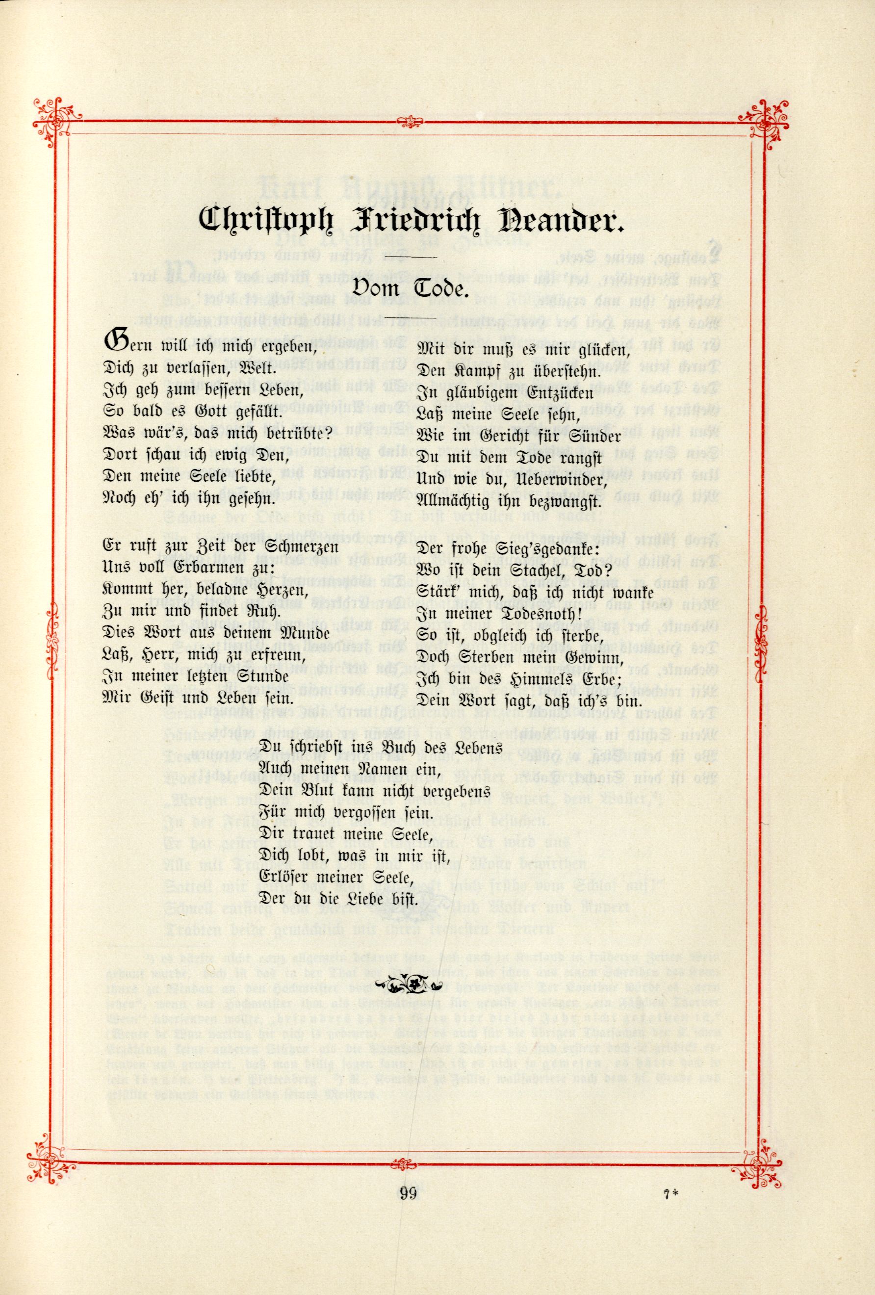 Das Baltische Dichterbuch (1895) | 145. (99) Main body of text