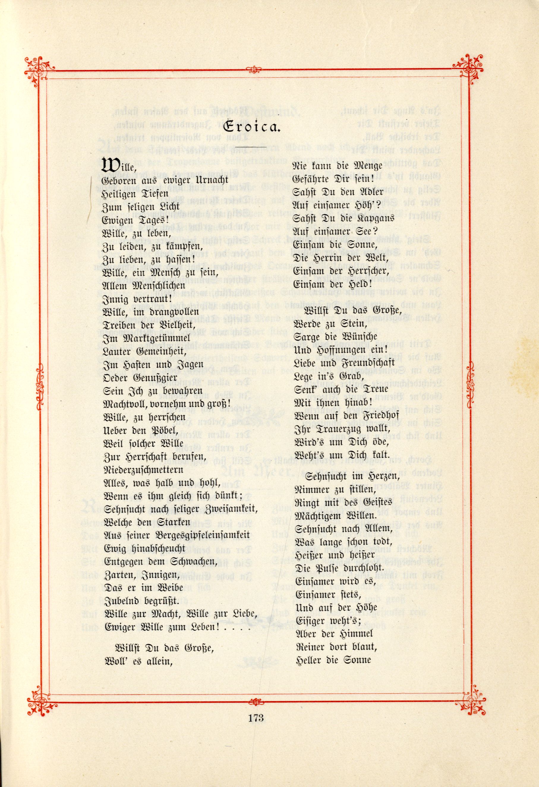 Das Baltische Dichterbuch (1895) | 219. (173) Main body of text