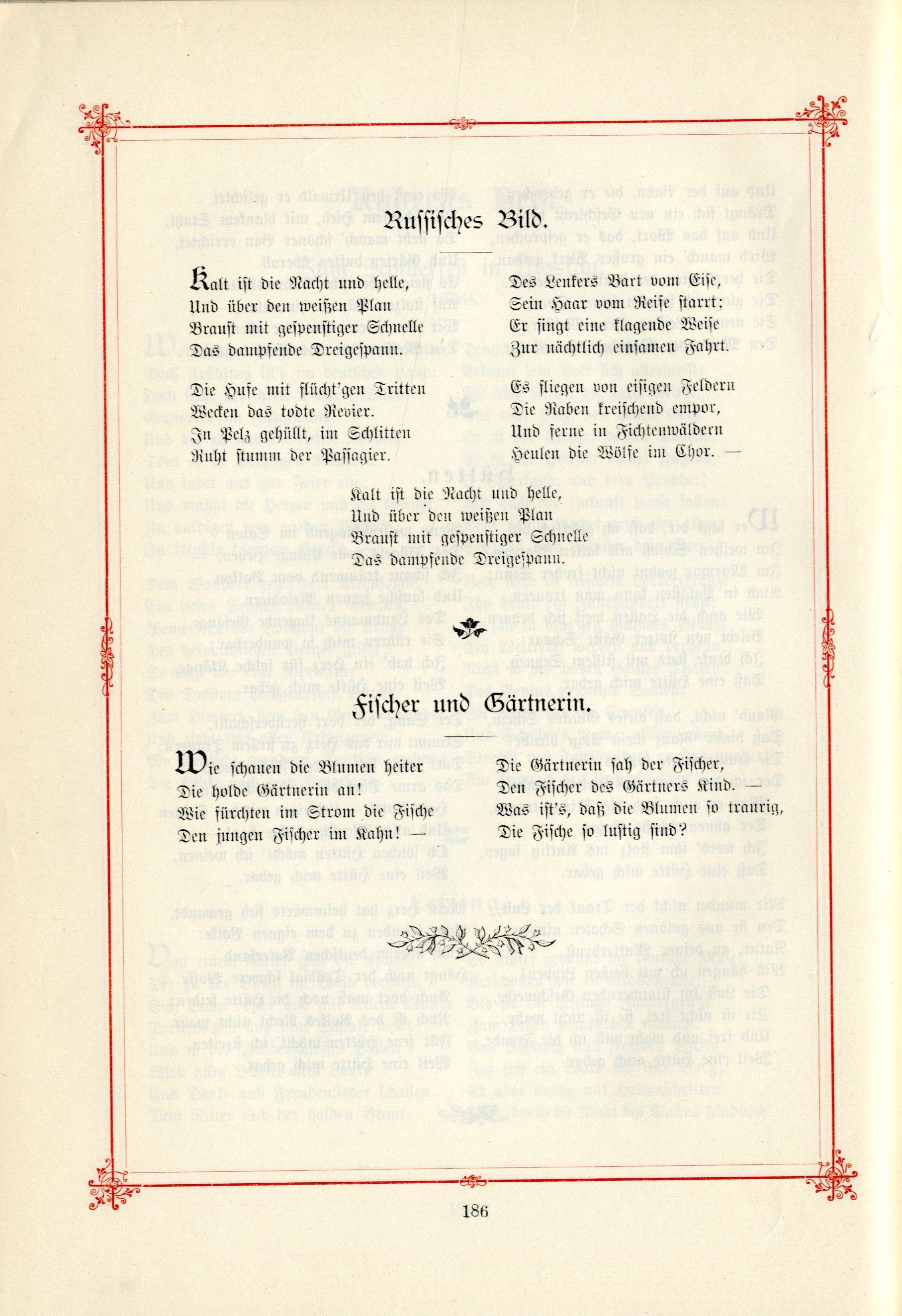 Fischer und Gärtnerin (1895) | 1. (186) Основной текст