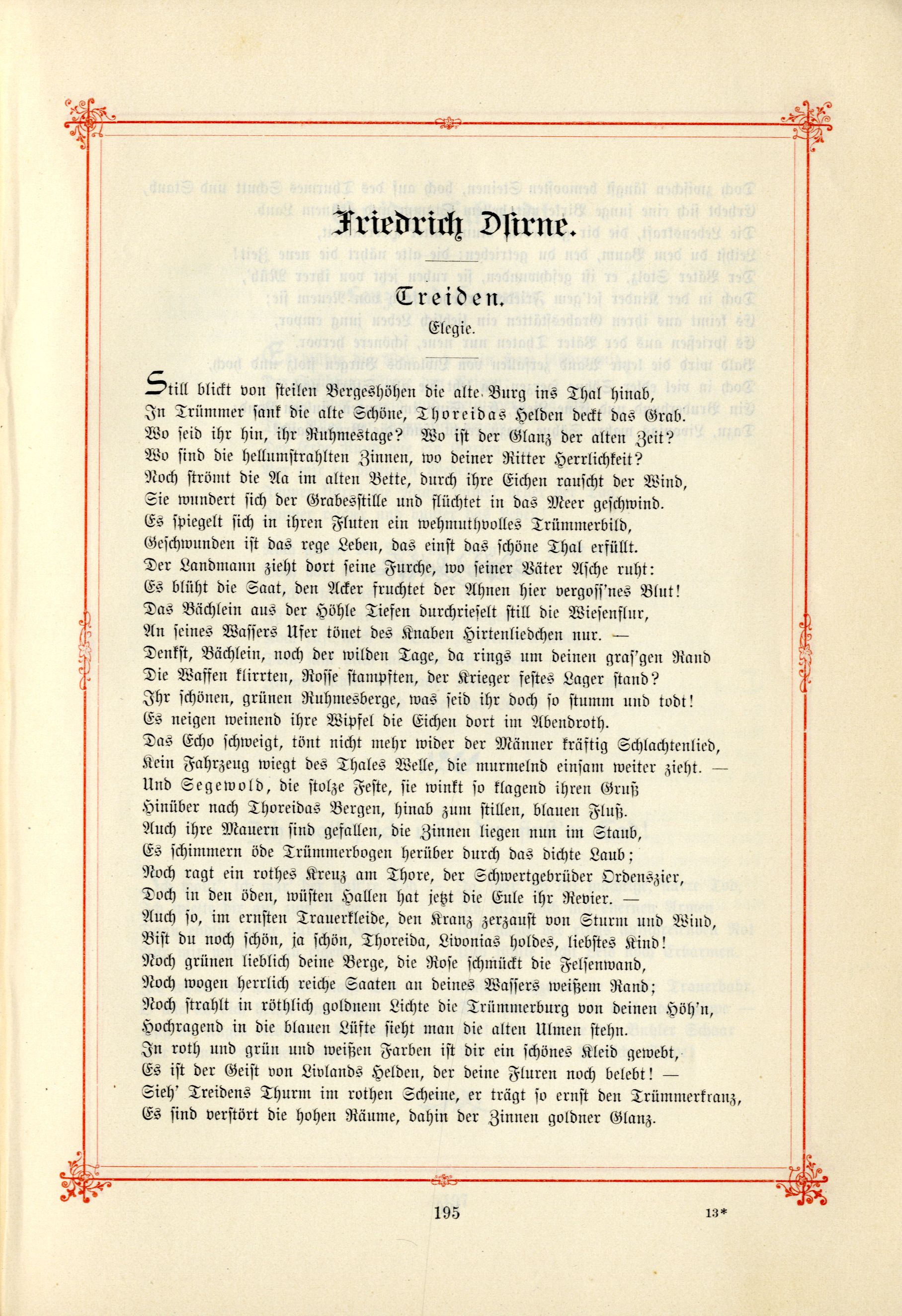 Das Baltische Dichterbuch (1895) | 241. (195) Main body of text