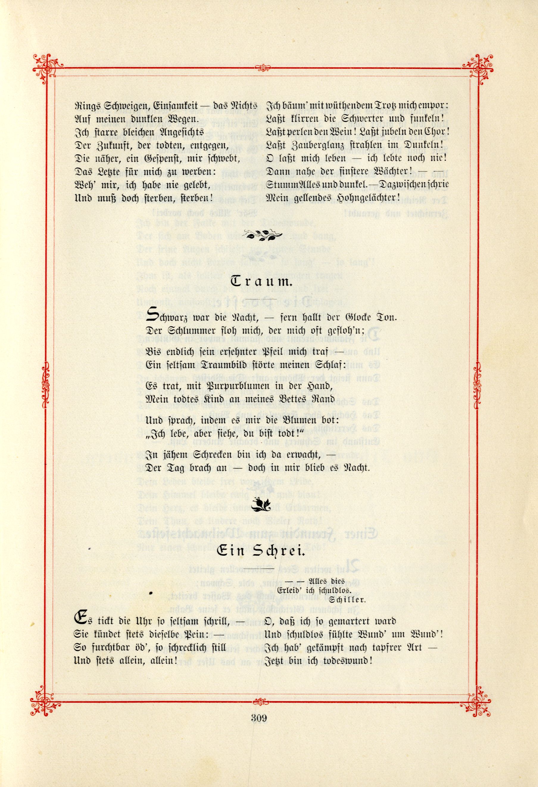 Ein Schrei (1895) | 1. (309) Haupttext
