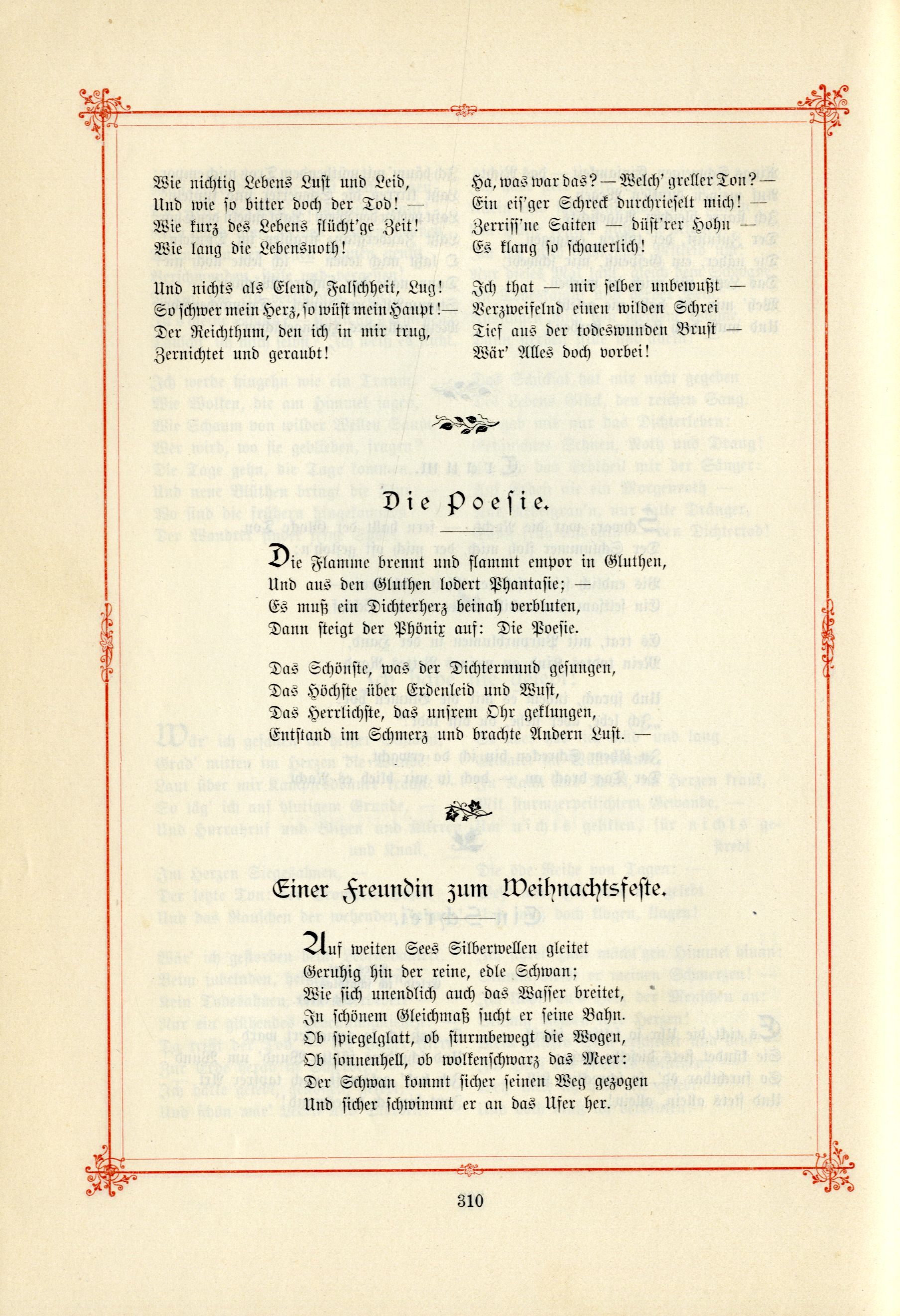 Die Poesie (1895) | 1. (310) Main body of text