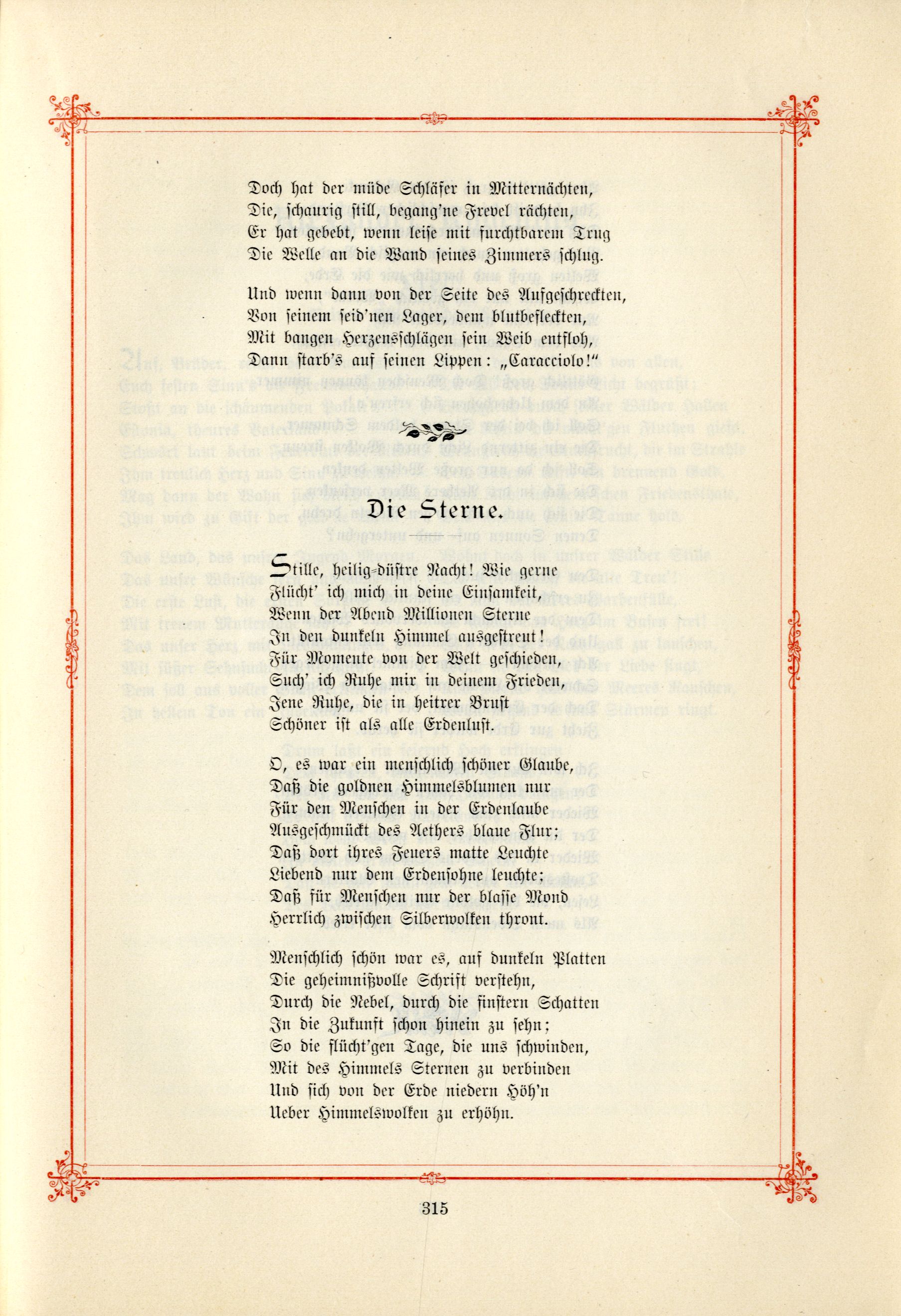 Das Baltische Dichterbuch (1895) | 361. (315) Main body of text
