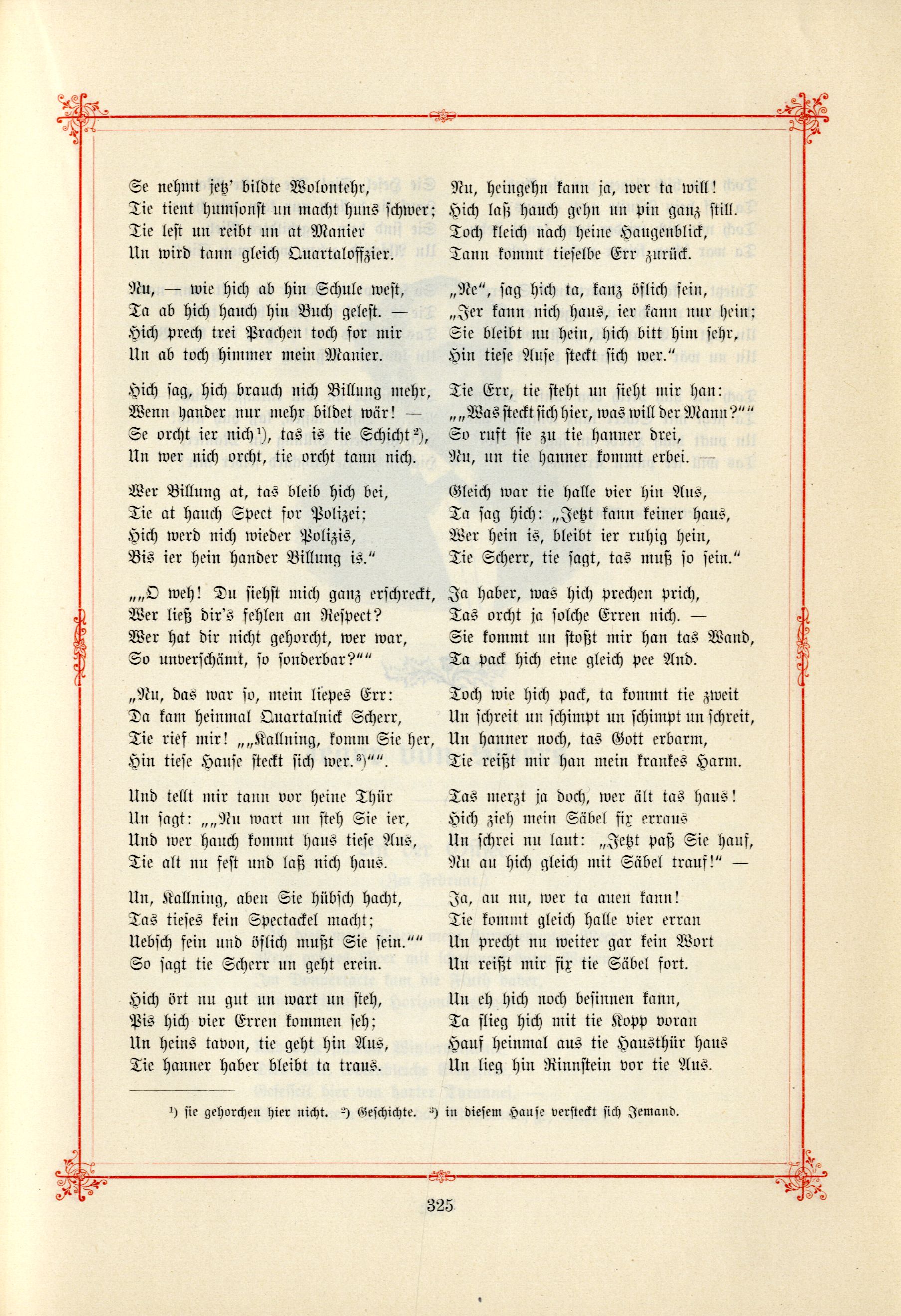Das Baltische Dichterbuch (1895) | 371. (325) Main body of text