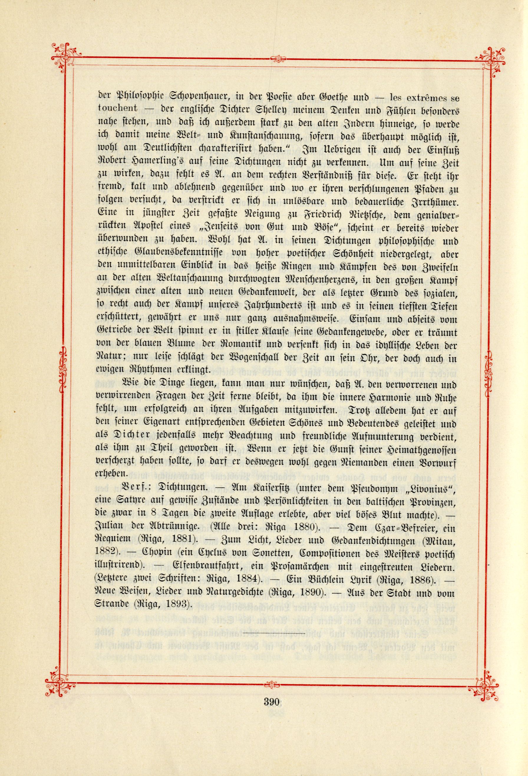 Das Baltische Dichterbuch (1895) | 436. (390) Põhitekst