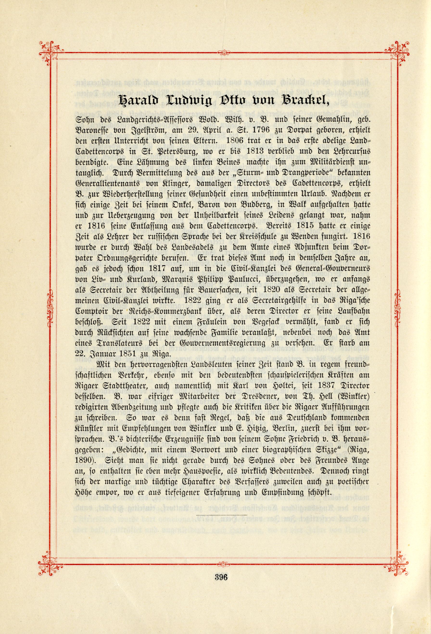 Das Baltische Dichterbuch (1895) | 442. (396) Põhitekst