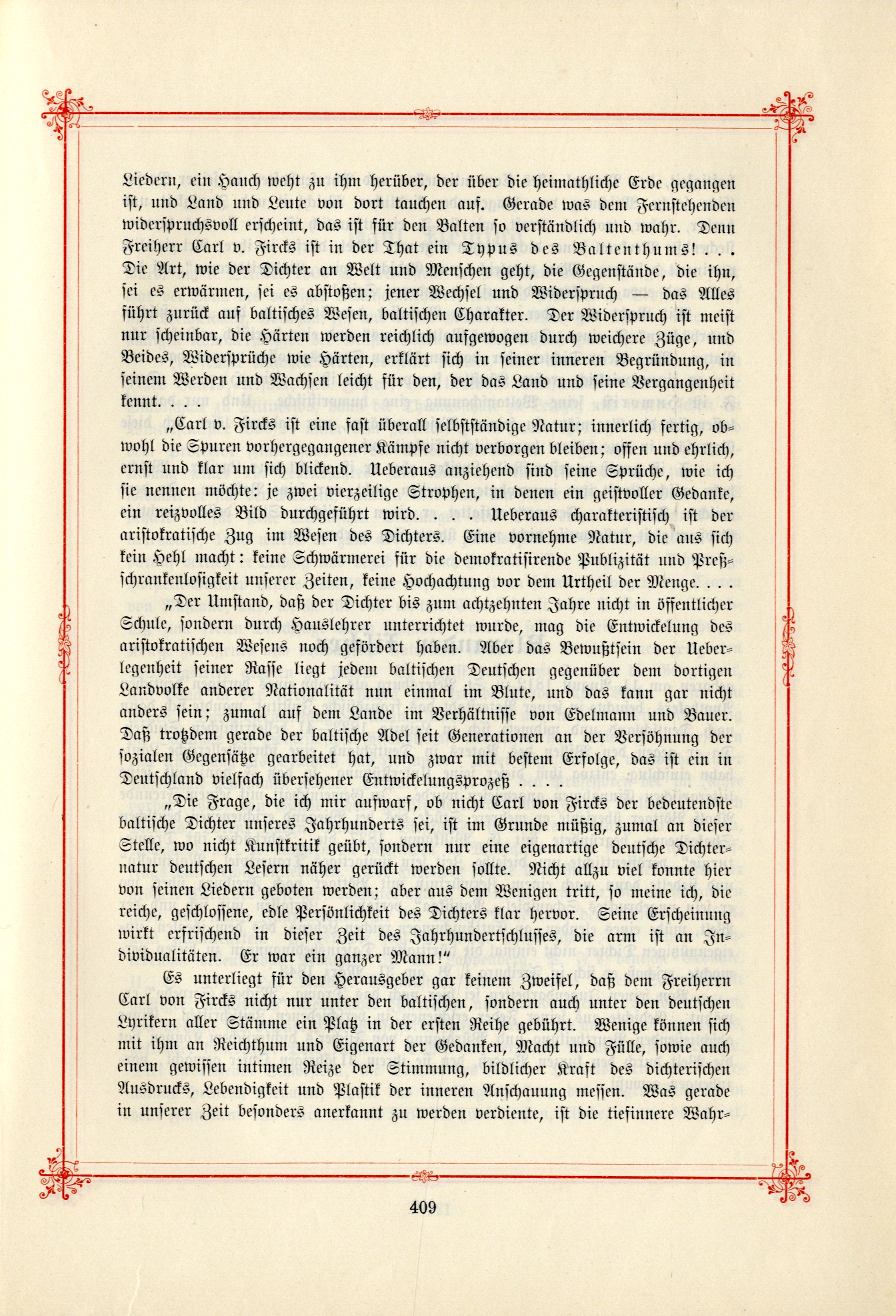 Das Baltische Dichterbuch (1895) | 455. (409) Põhitekst