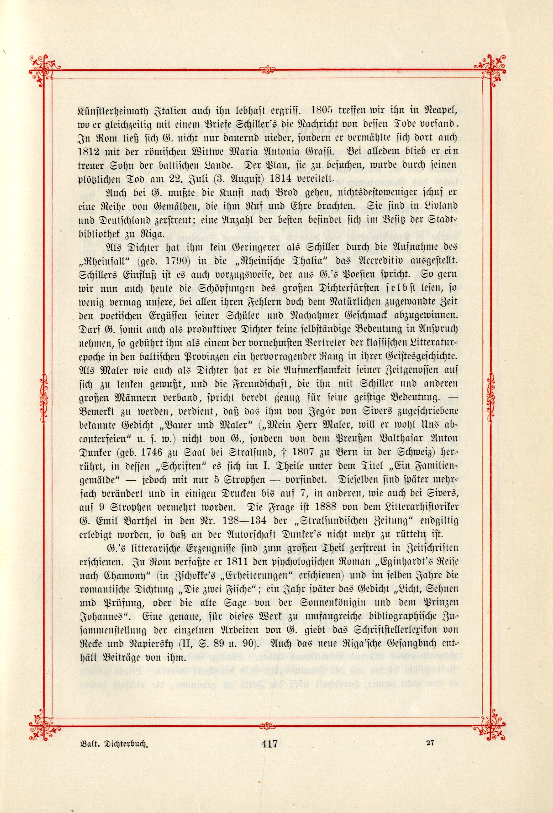 Das Baltische Dichterbuch (1895) | 463. (417) Haupttext