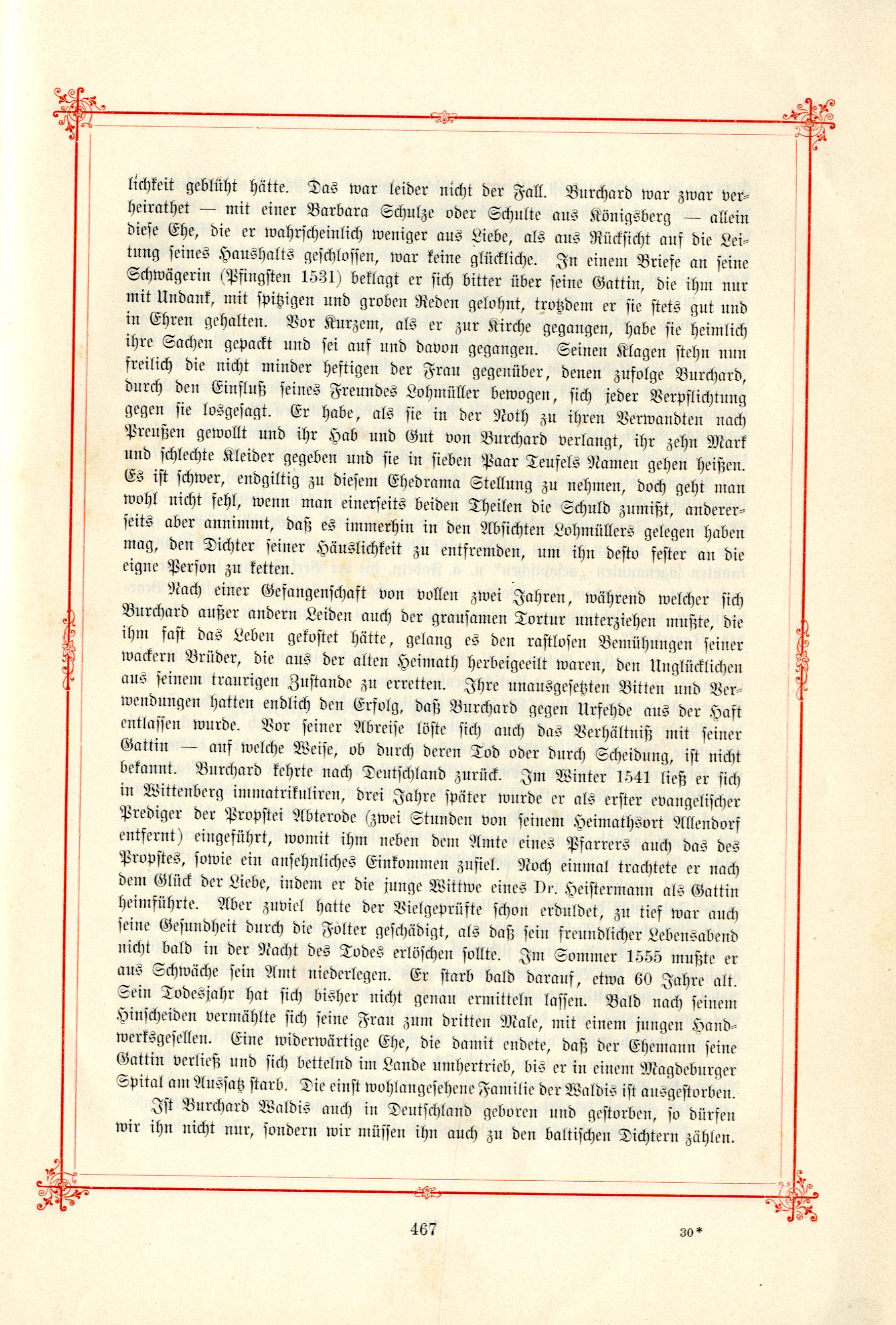 Burchard Waldis (1895) | 3. (467) Haupttext