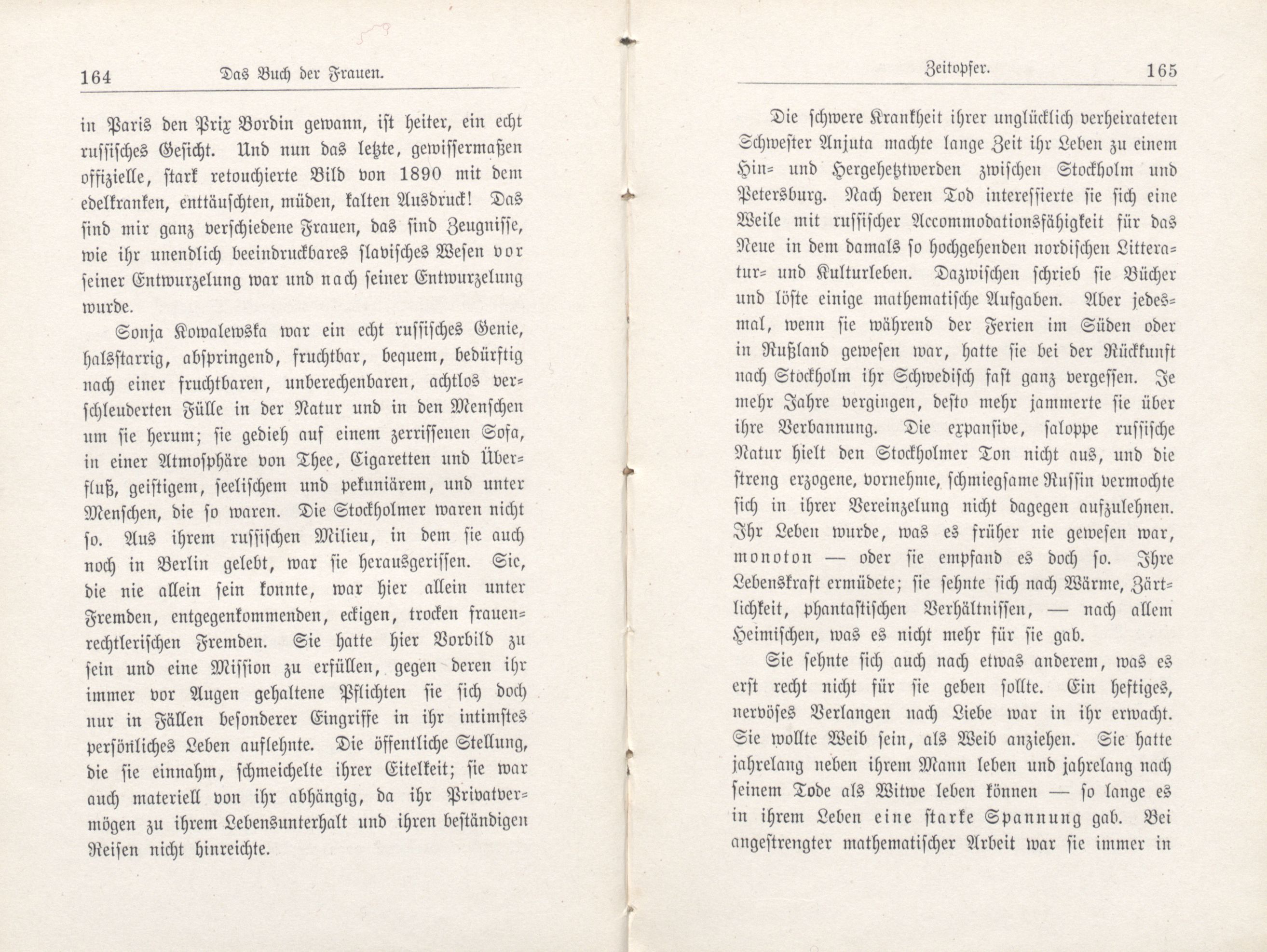 Das Buch der Frauen (1894) | 87. (164-165) Haupttext