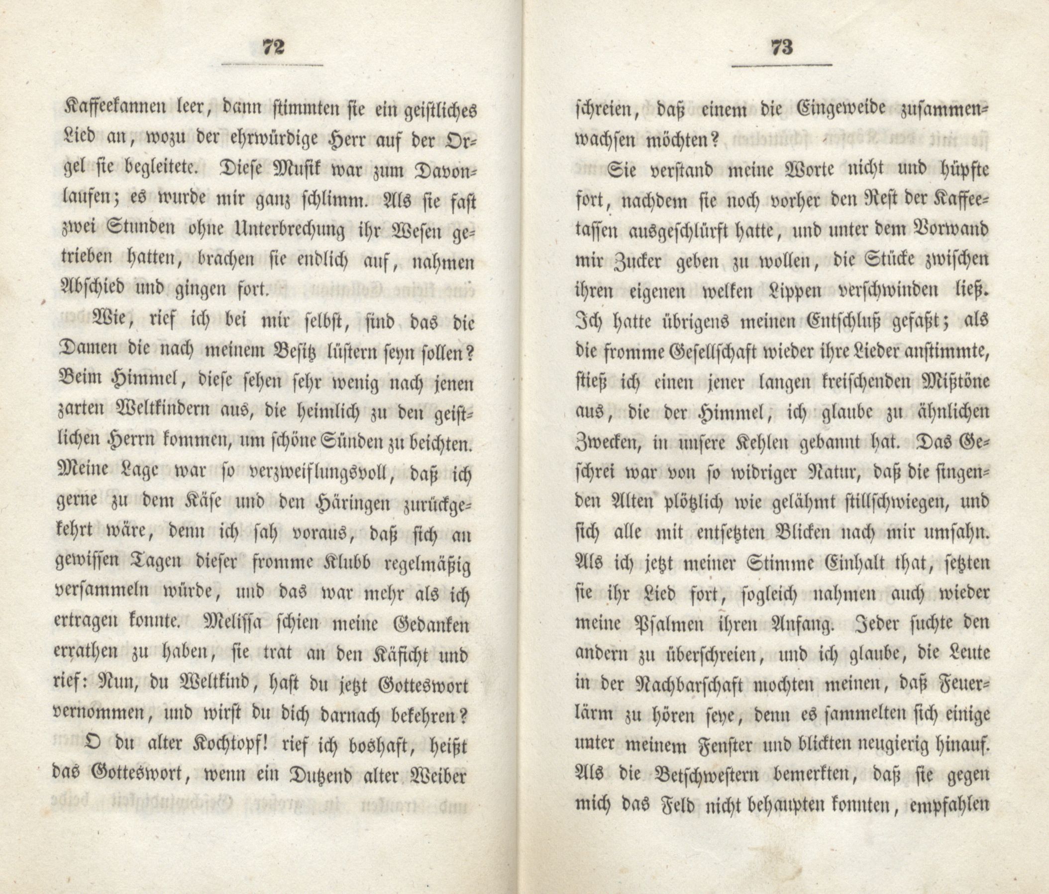 Palmyra oder das Tagebuch eines Papagei's (1838) | 39. (72-73) Haupttext
