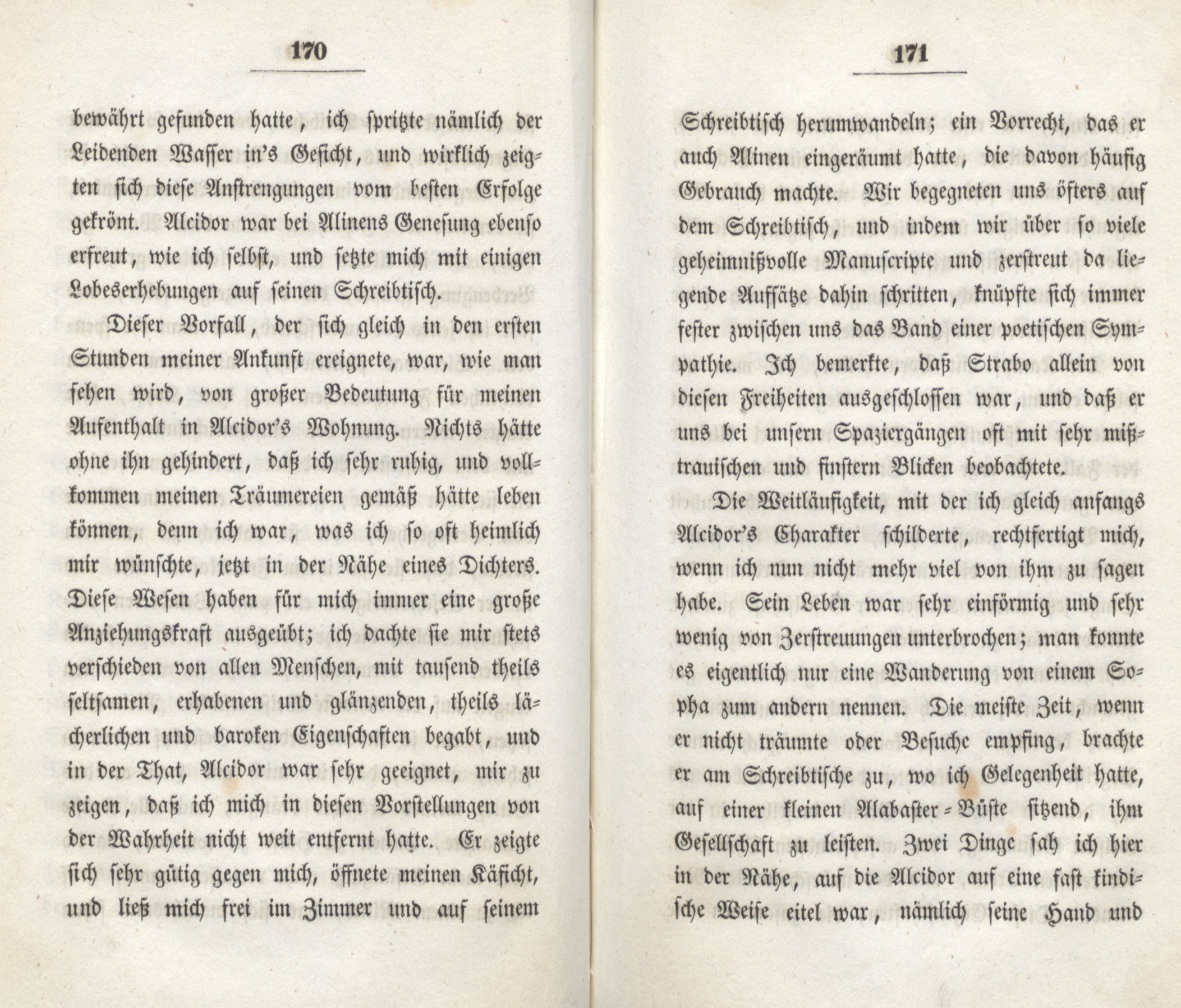 Palmyra oder das Tagebuch eines Papagei's (1838) | 88. (170-171) Основной текст