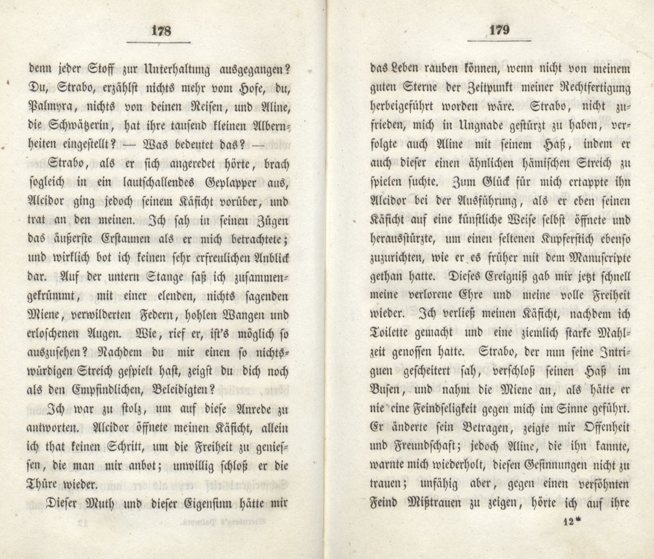 Palmyra oder das Tagebuch eines Papagei's (1838) | 92. (178-179) Haupttext
