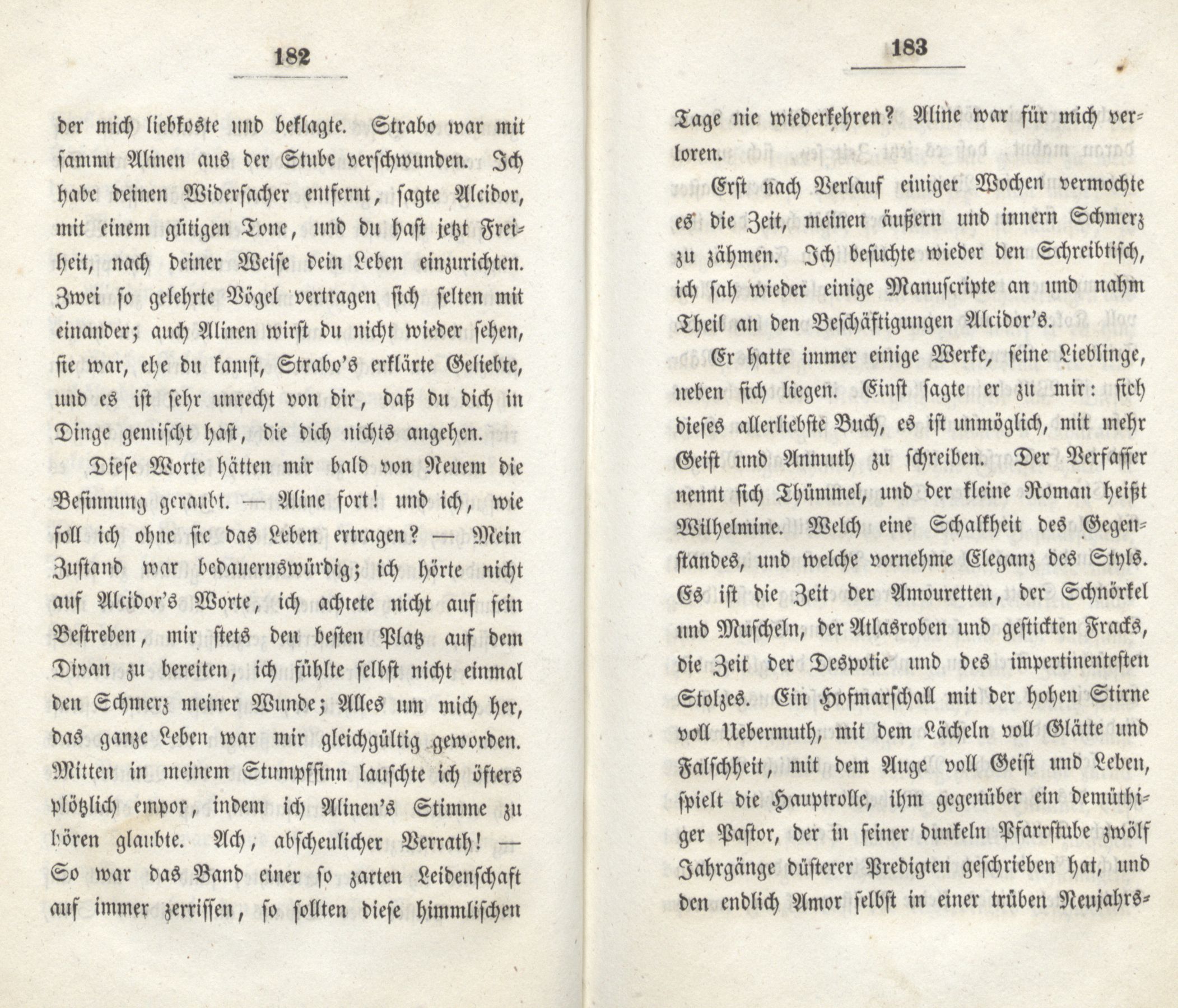 Palmyra oder das Tagebuch eines Papagei's (1838) | 94. (182-183) Haupttext
