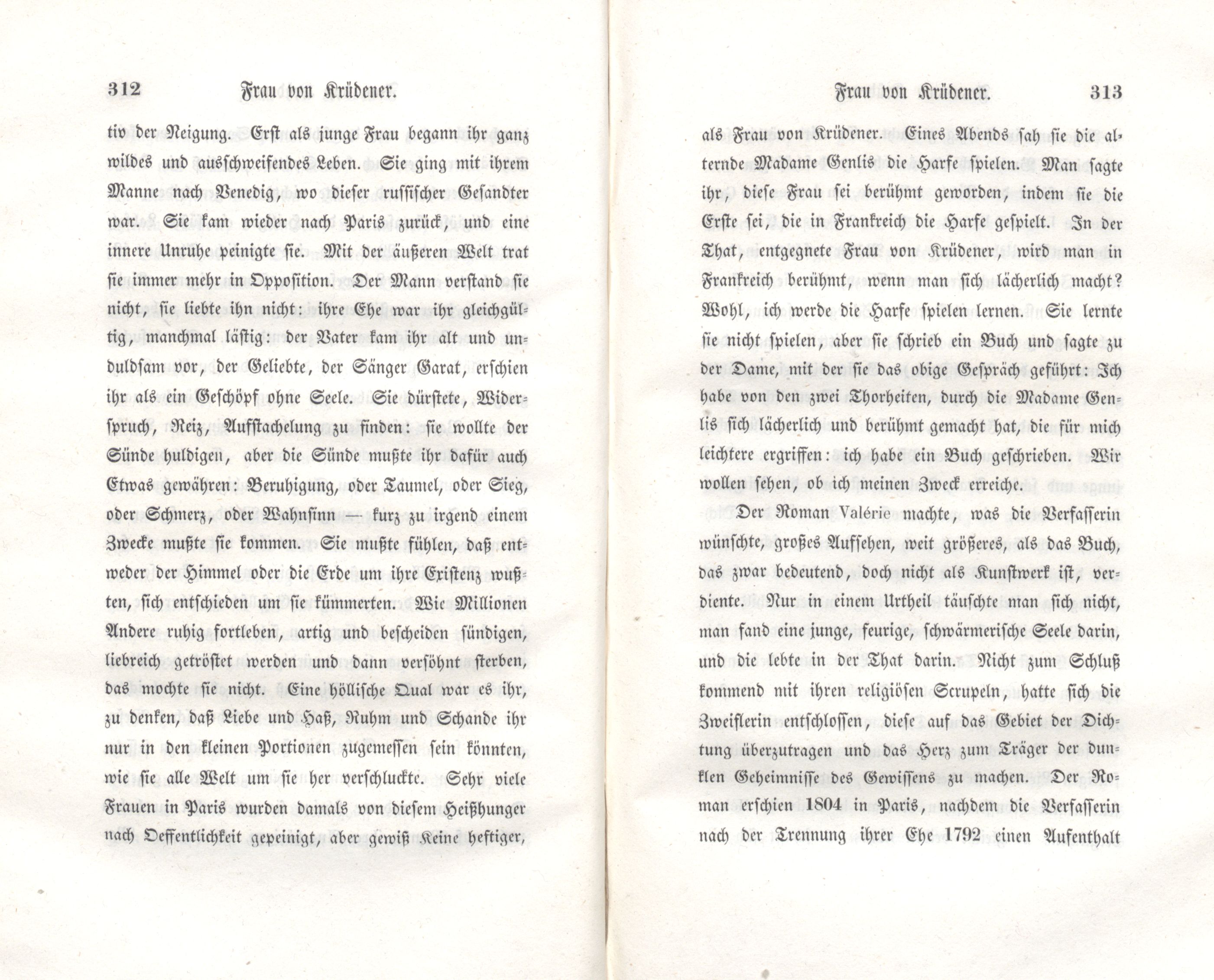 Frau von Krüdener (1848) | 12. (312-313) Põhitekst