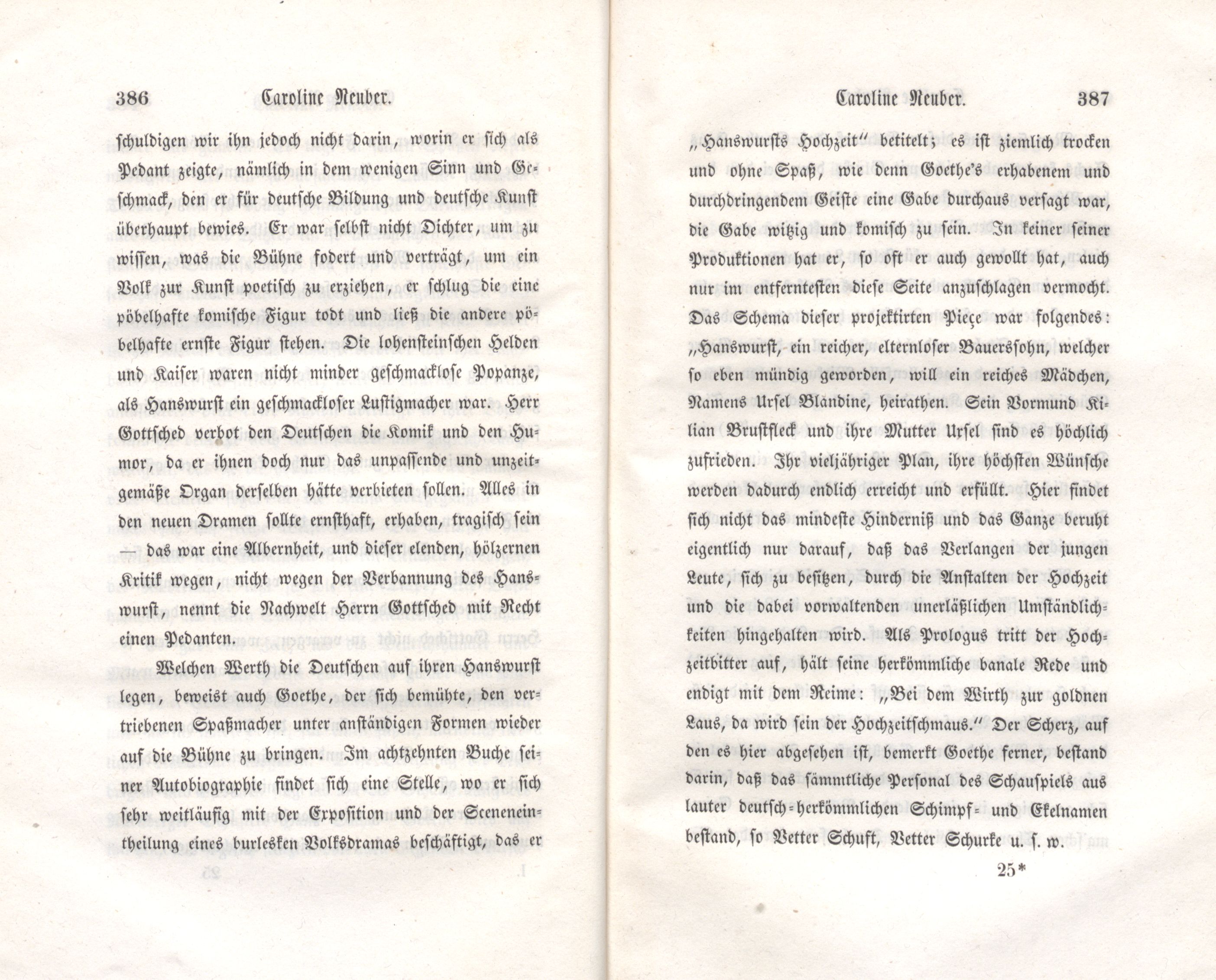 Caroline Neuber (1848) | 8. (386-387) Haupttext