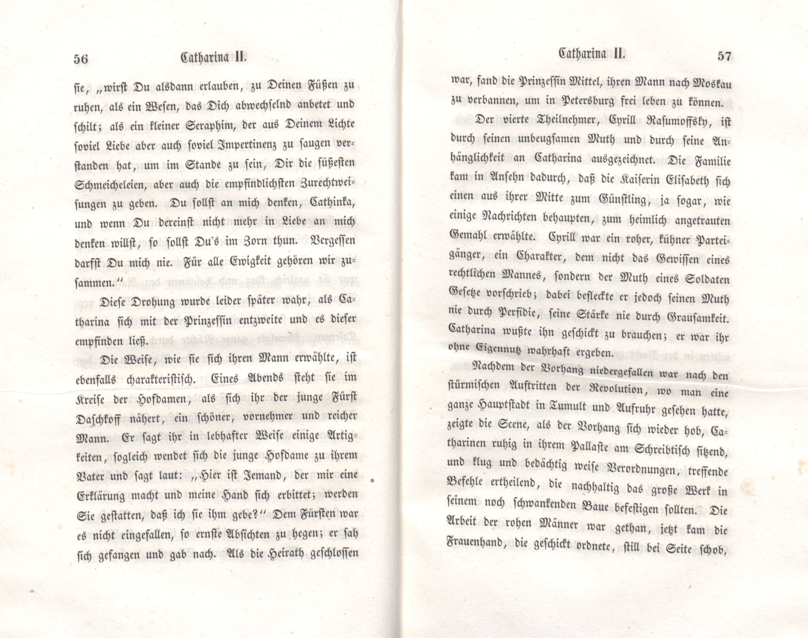 Berühmte deutsche Frauen des achtzehnten Jahrhunderts [2] (1848) | 34. (56-57) Основной текст