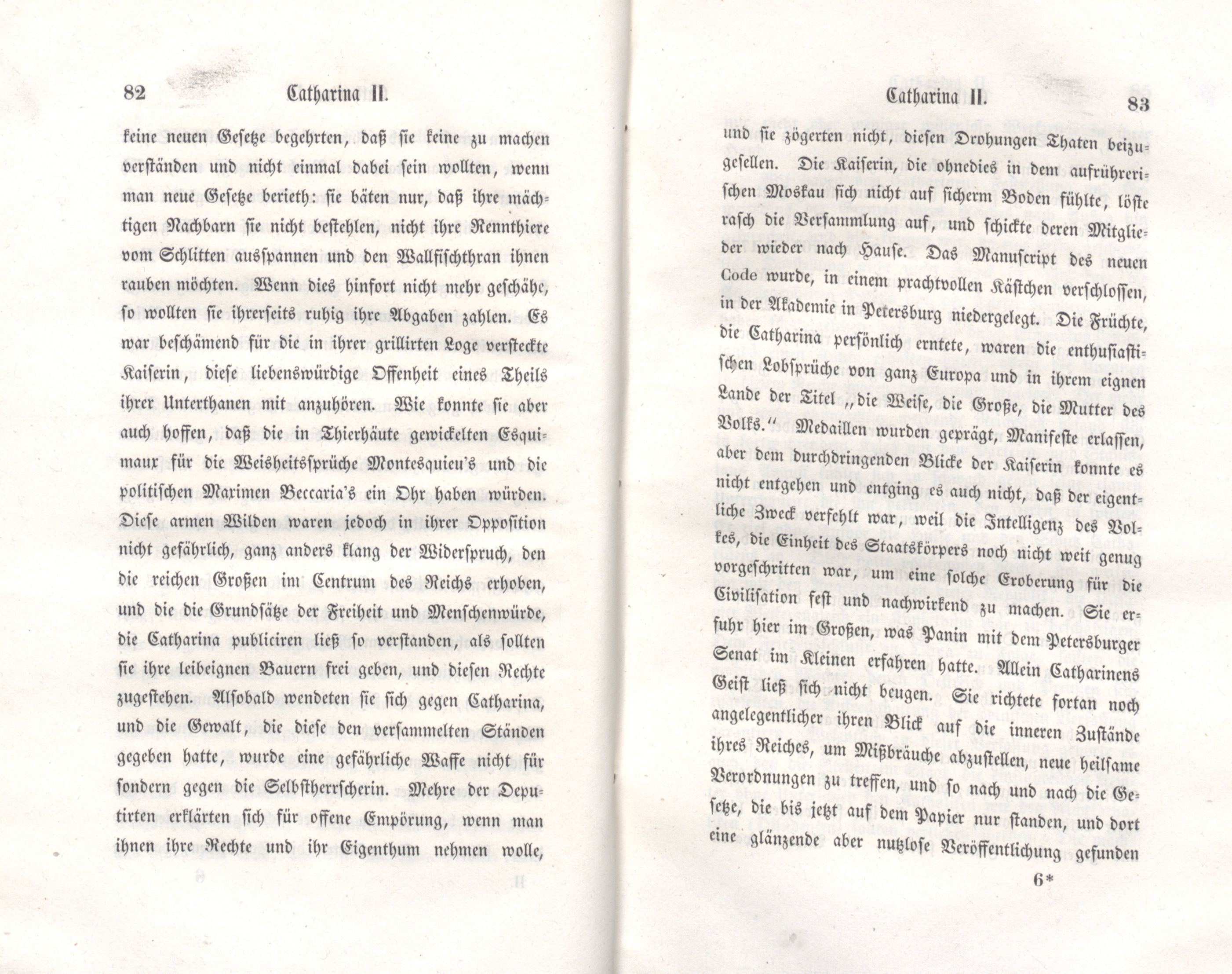 Berühmte deutsche Frauen des achtzehnten Jahrhunderts [2] (1848) | 47. (82-83) Основной текст