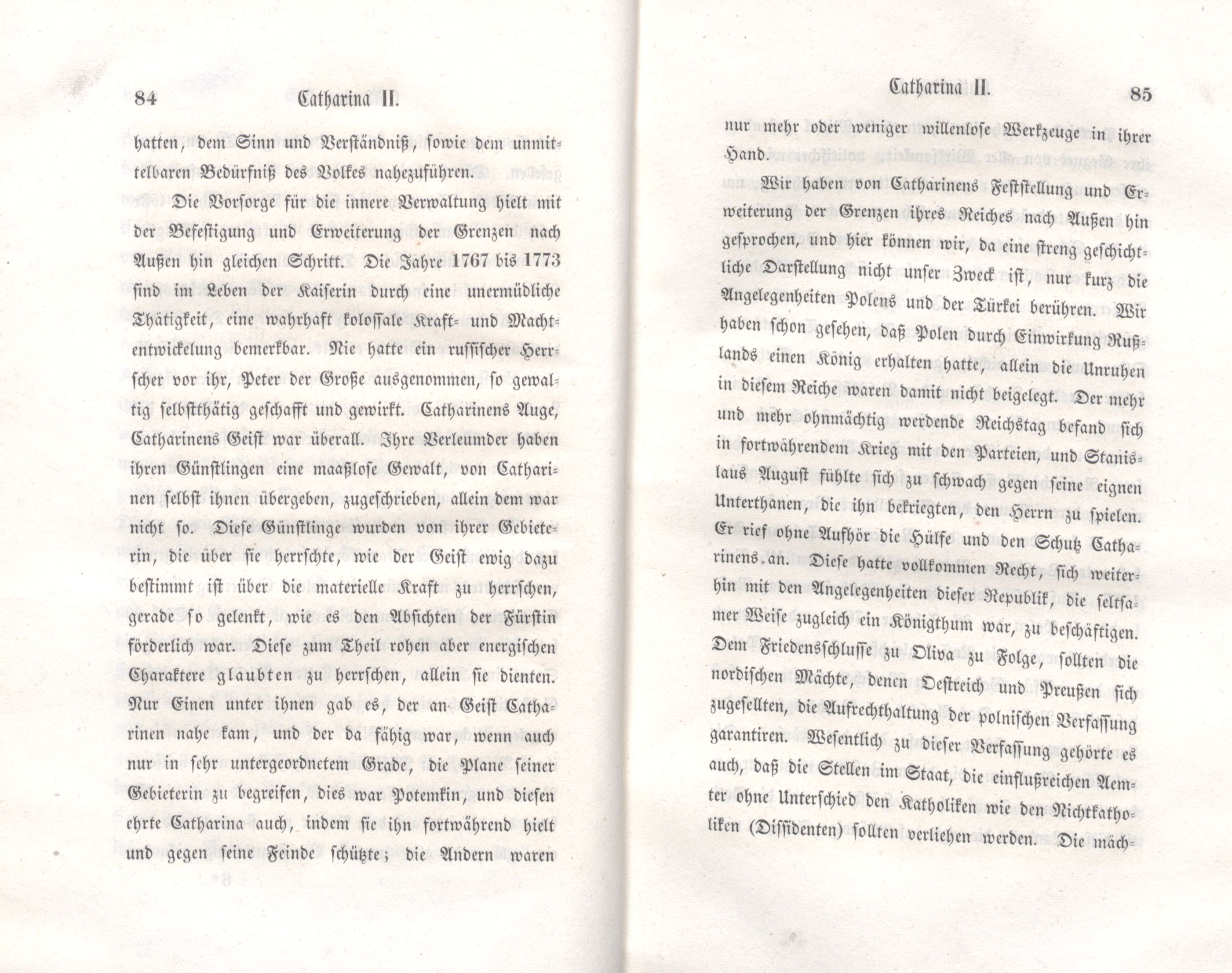 Berühmte deutsche Frauen des achtzehnten Jahrhunderts [2] (1848) | 48. (84-85) Основной текст