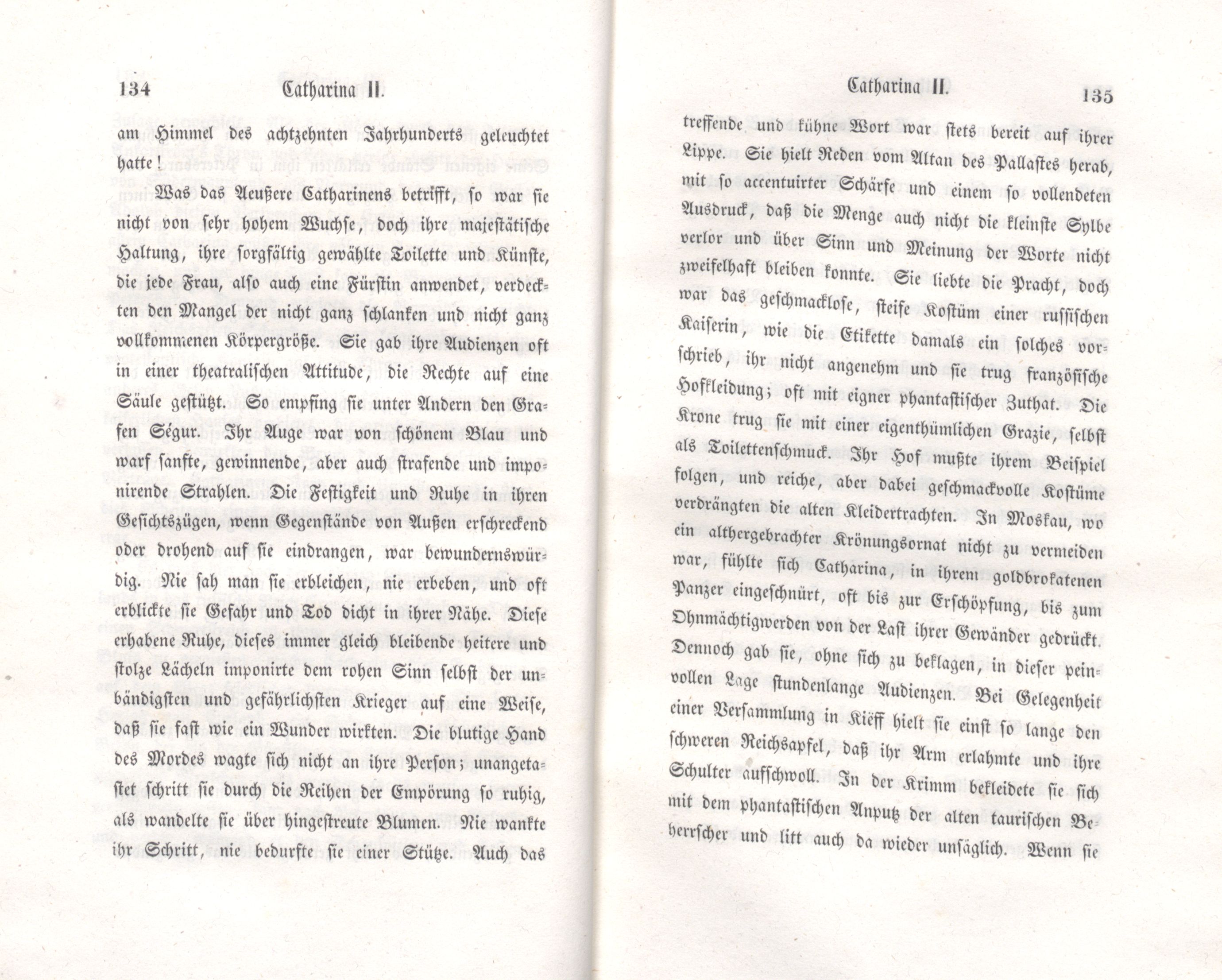 Berühmte deutsche Frauen des achtzehnten Jahrhunderts [2] (1848) | 73. (134-135) Main body of text
