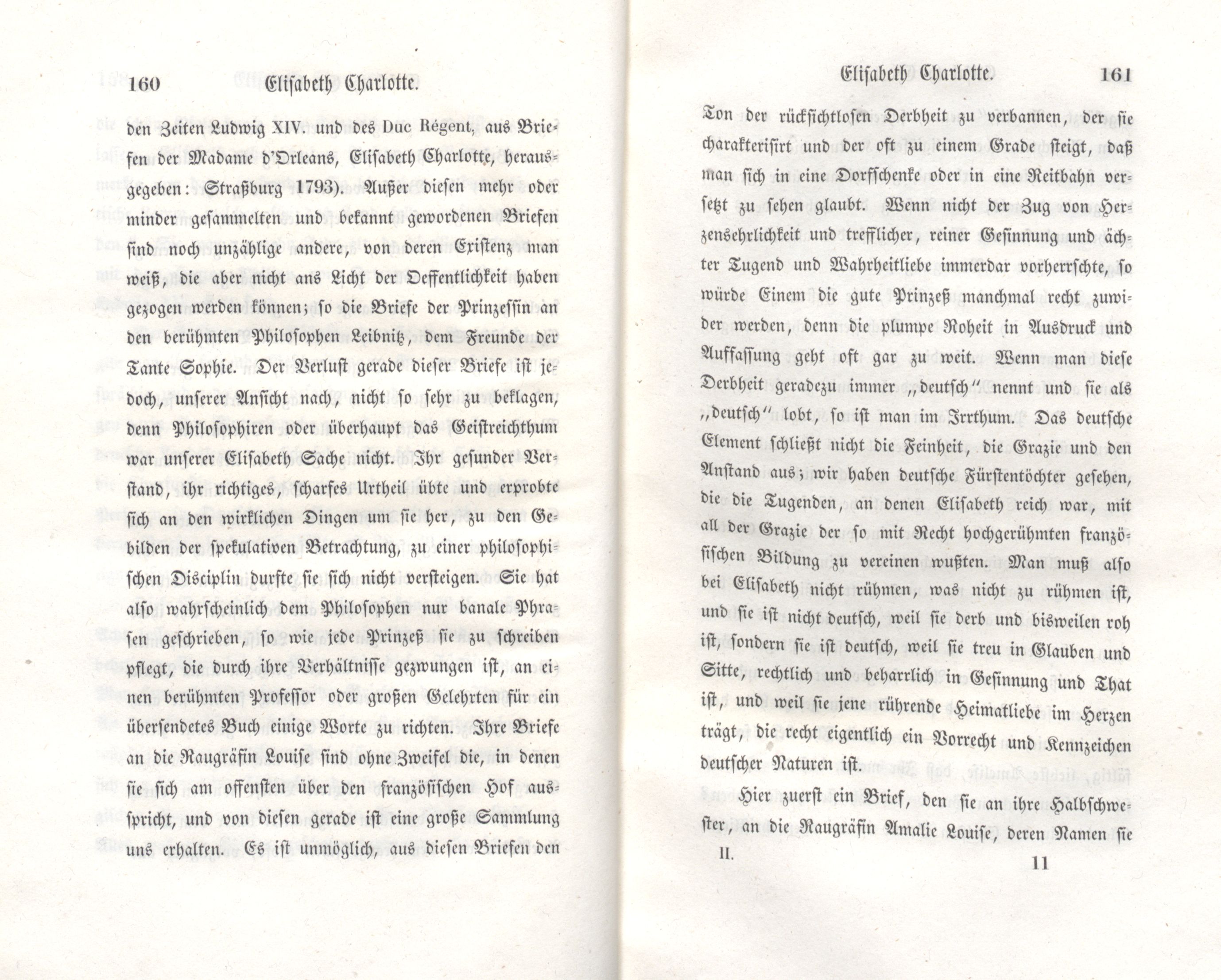 Berühmte deutsche Frauen des achtzehnten Jahrhunderts [2] (1848) | 86. (160-161) Main body of text