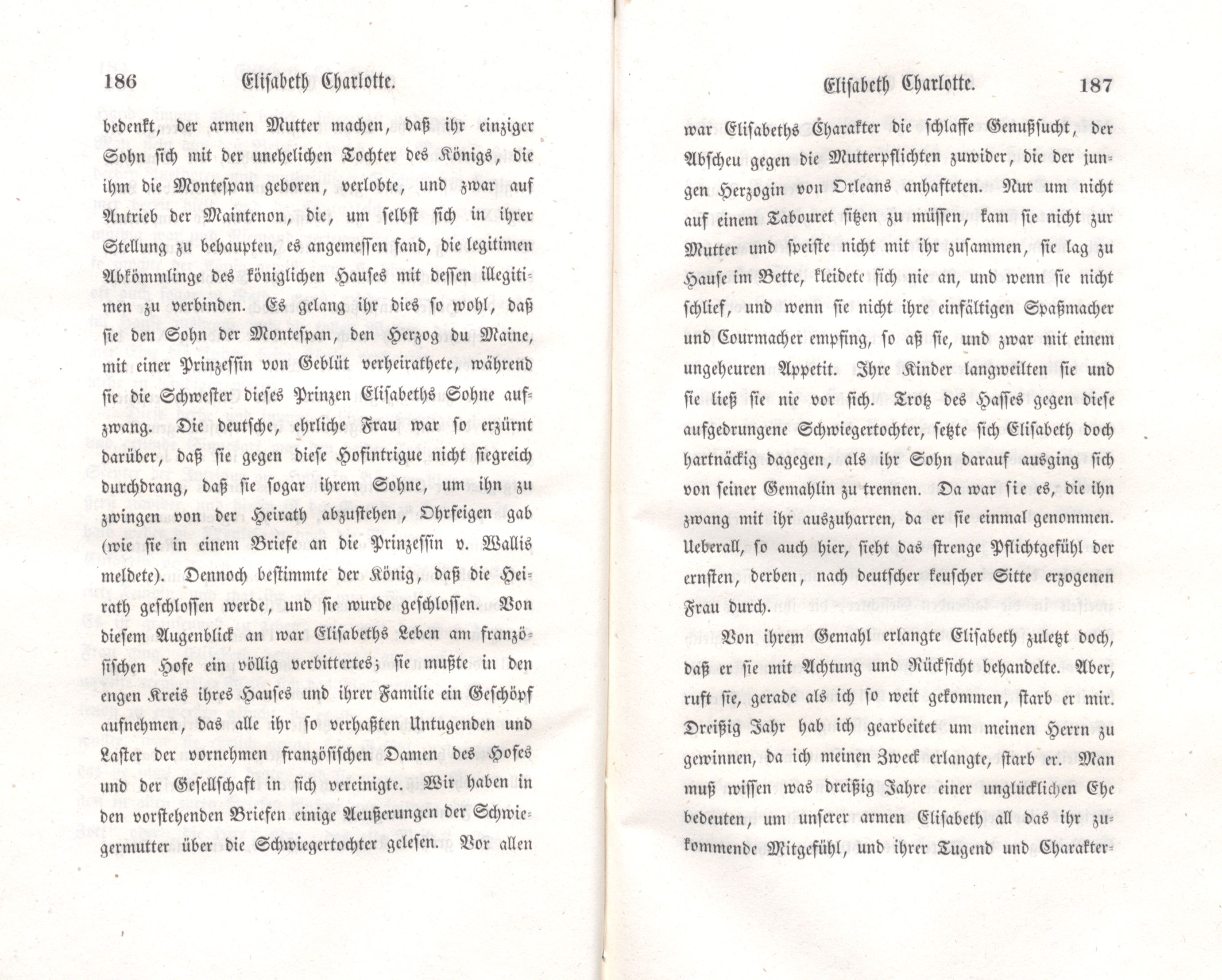 Berühmte deutsche Frauen des achtzehnten Jahrhunderts [2] (1848) | 99. (186-187) Основной текст