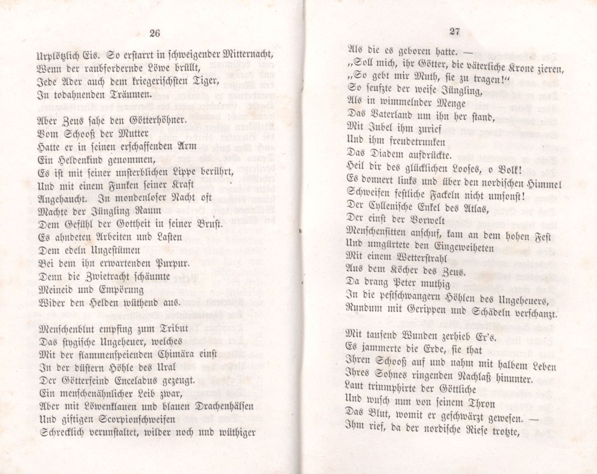 Deutsche Dichter in Russland (1855) | 54. (26-27) Põhitekst
