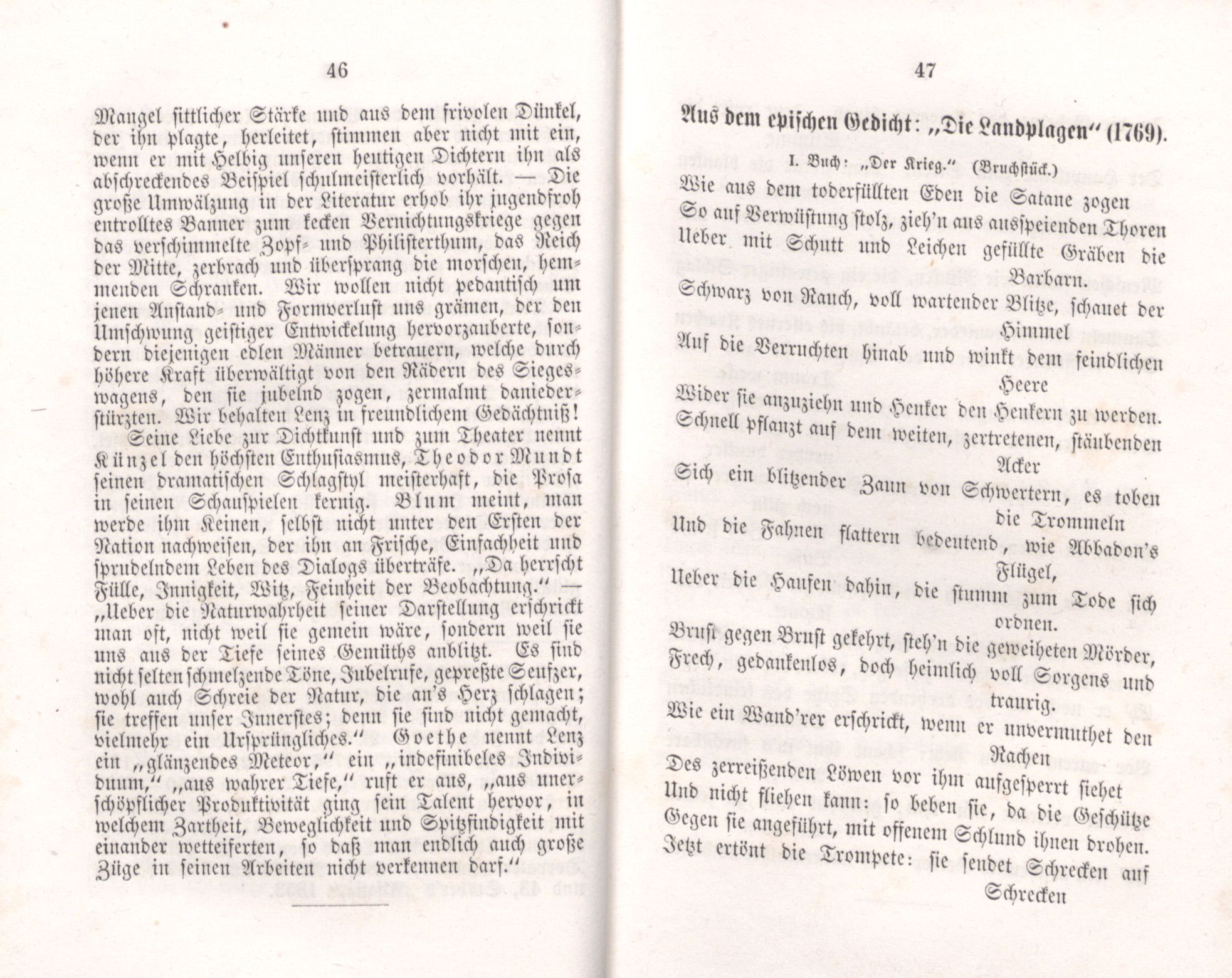 Deutsche Dichter in Russland (1855) | 64. (46-47) Main body of text