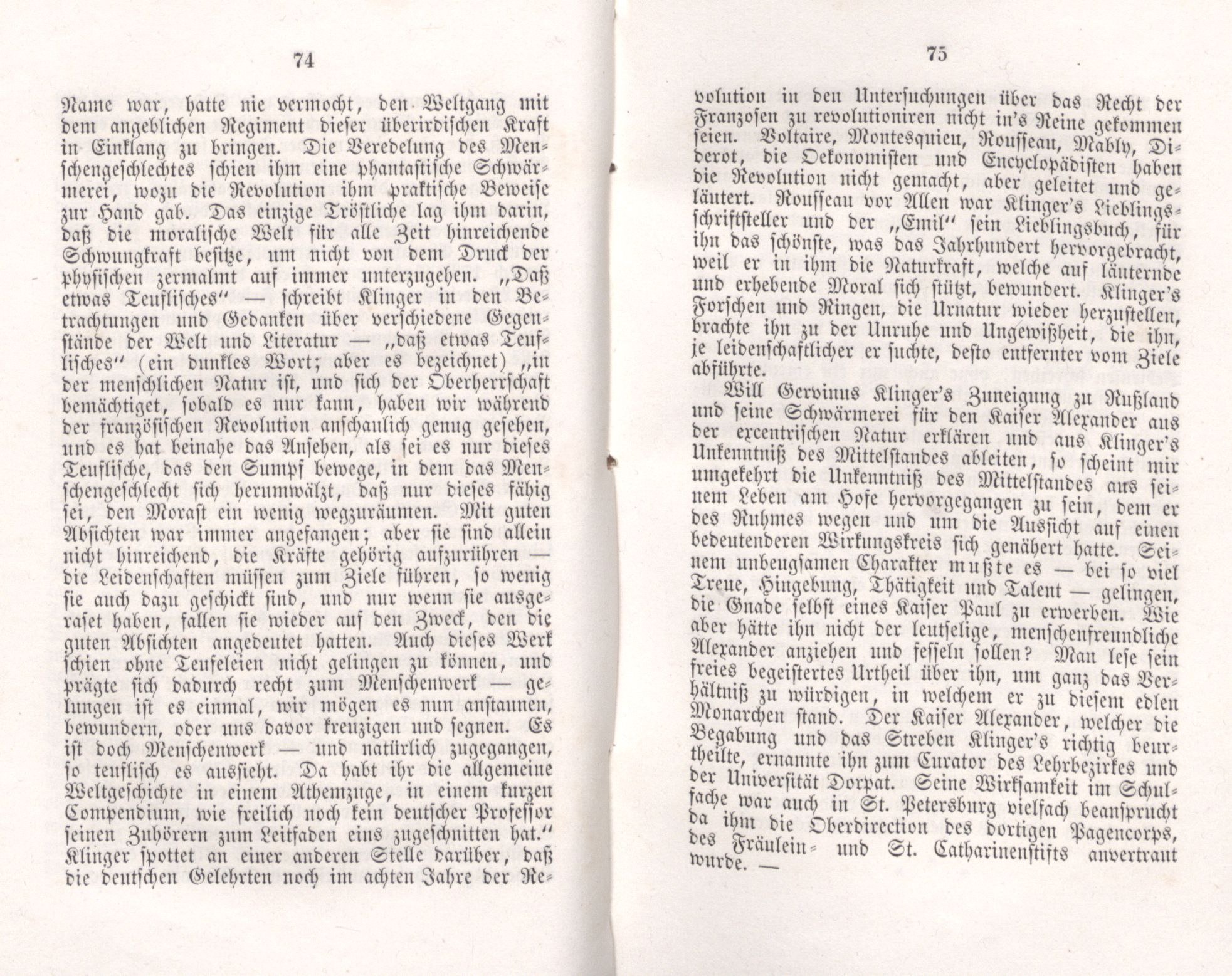 Deutsche Dichter in Russland (1855) | 78. (74-75) Main body of text