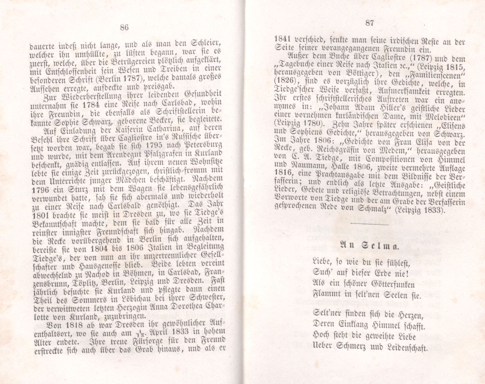 Deutsche Dichter in Russland (1855) | 84. (86-87) Main body of text