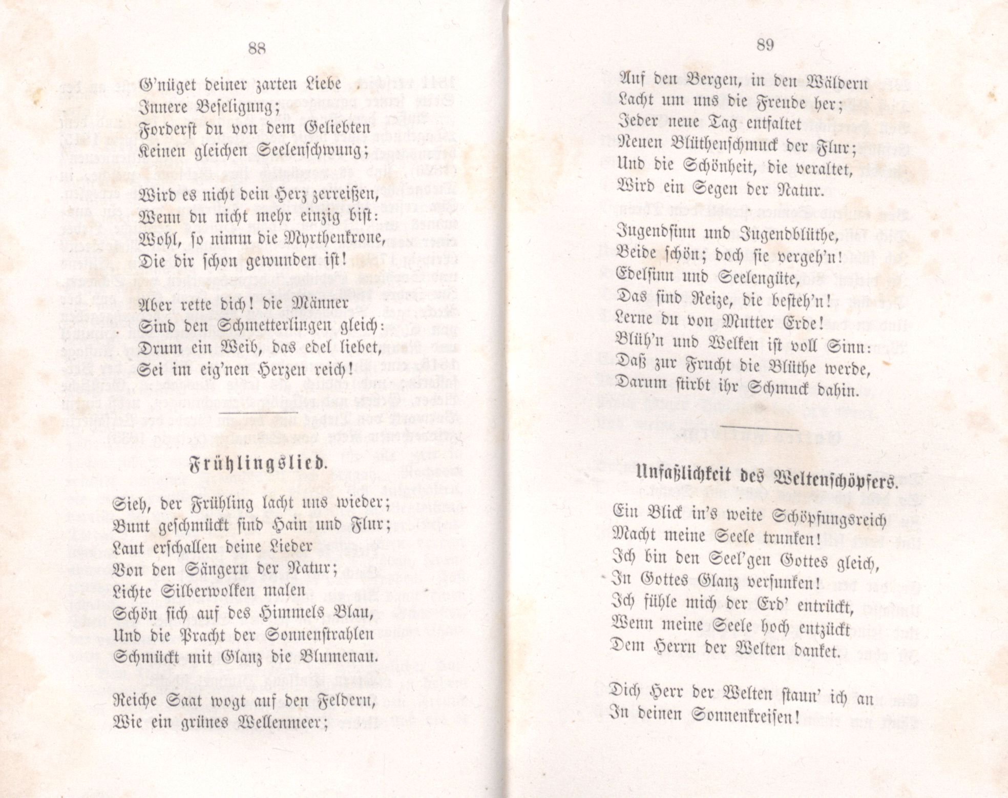 Deutsche Dichter in Russland (1855) | 85. (88-89) Põhitekst