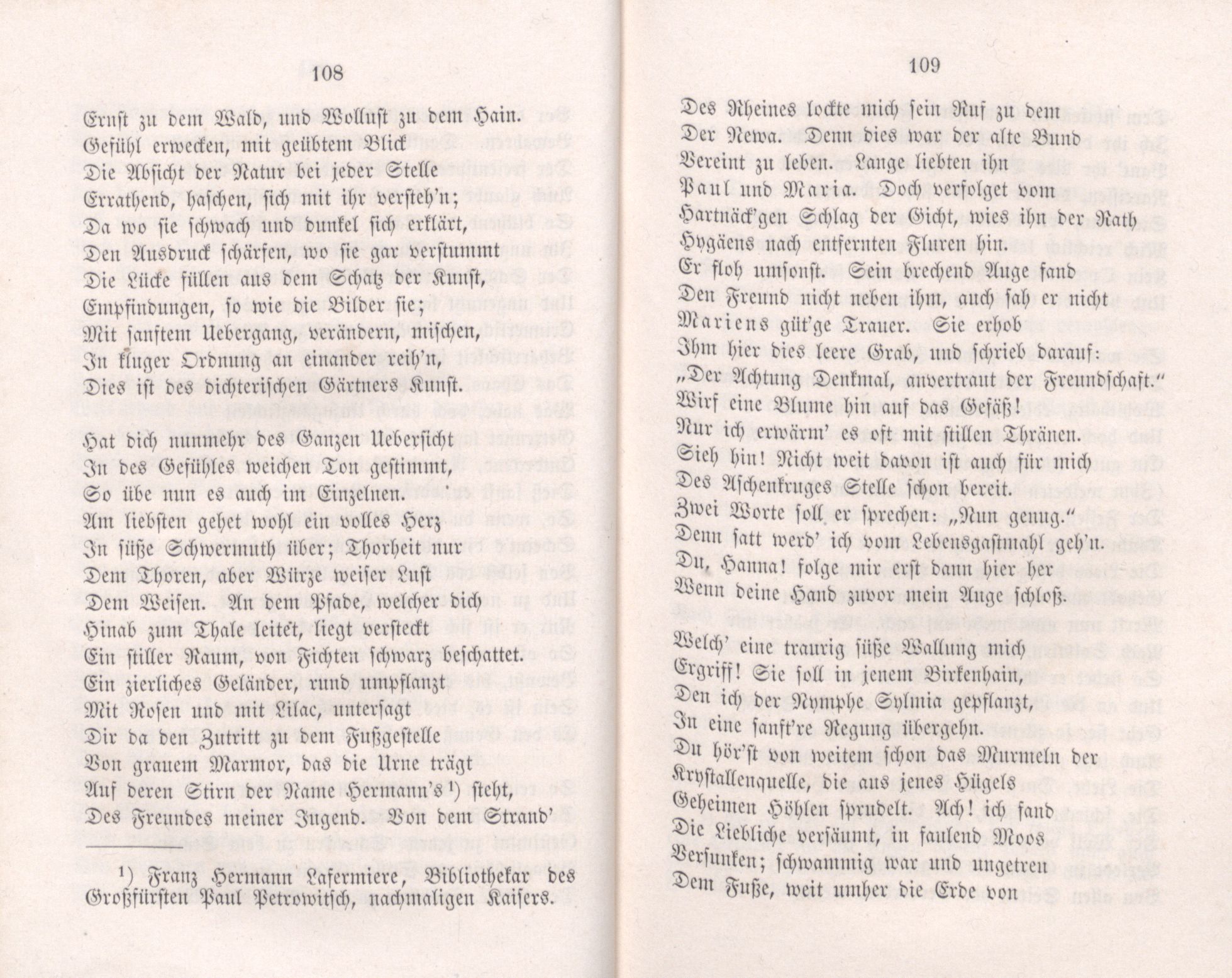 Deutsche Dichter in Russland (1855) | 95. (108-109) Main body of text