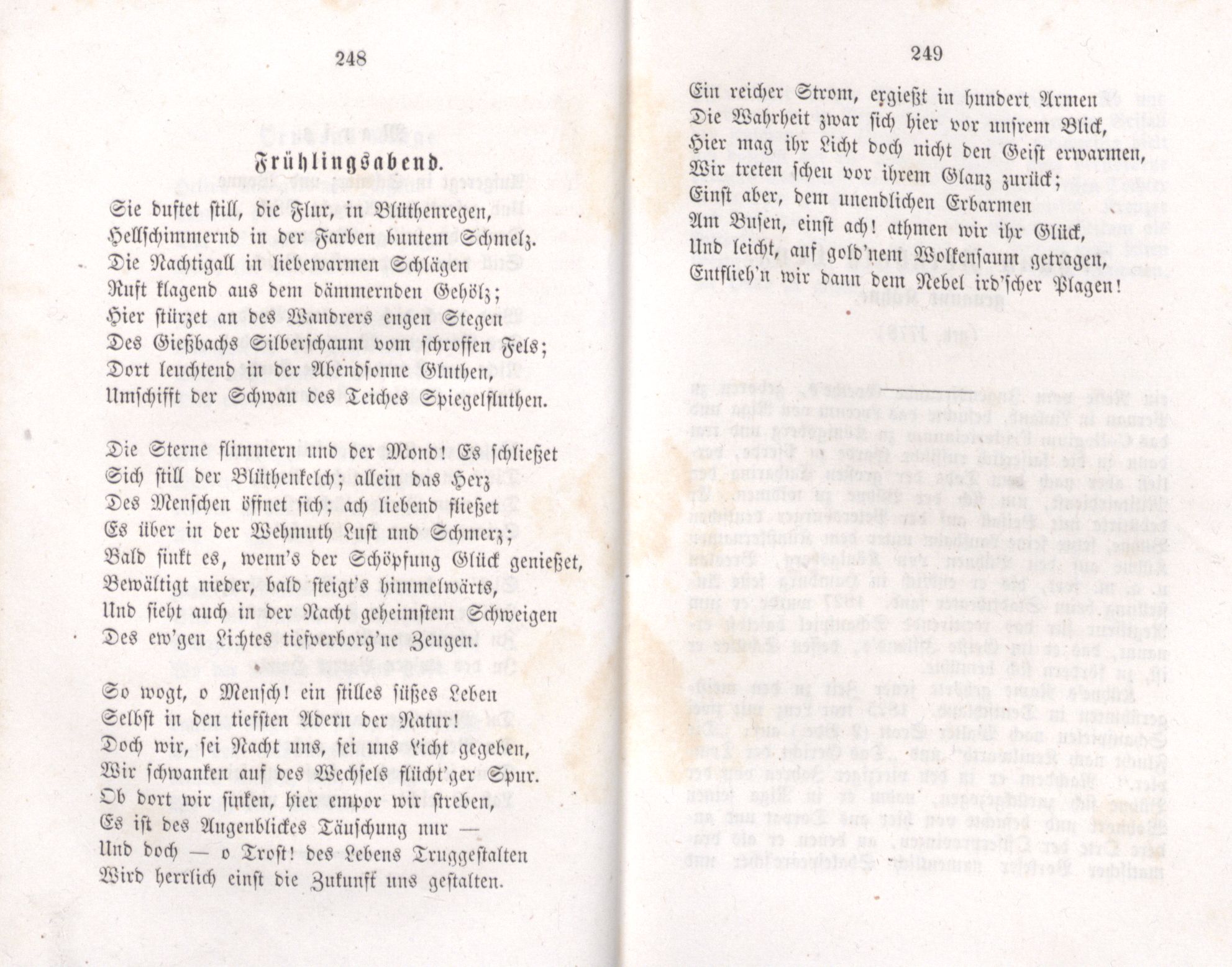 Deutsche Dichter in Russland (1855) | 165. (248-249) Main body of text