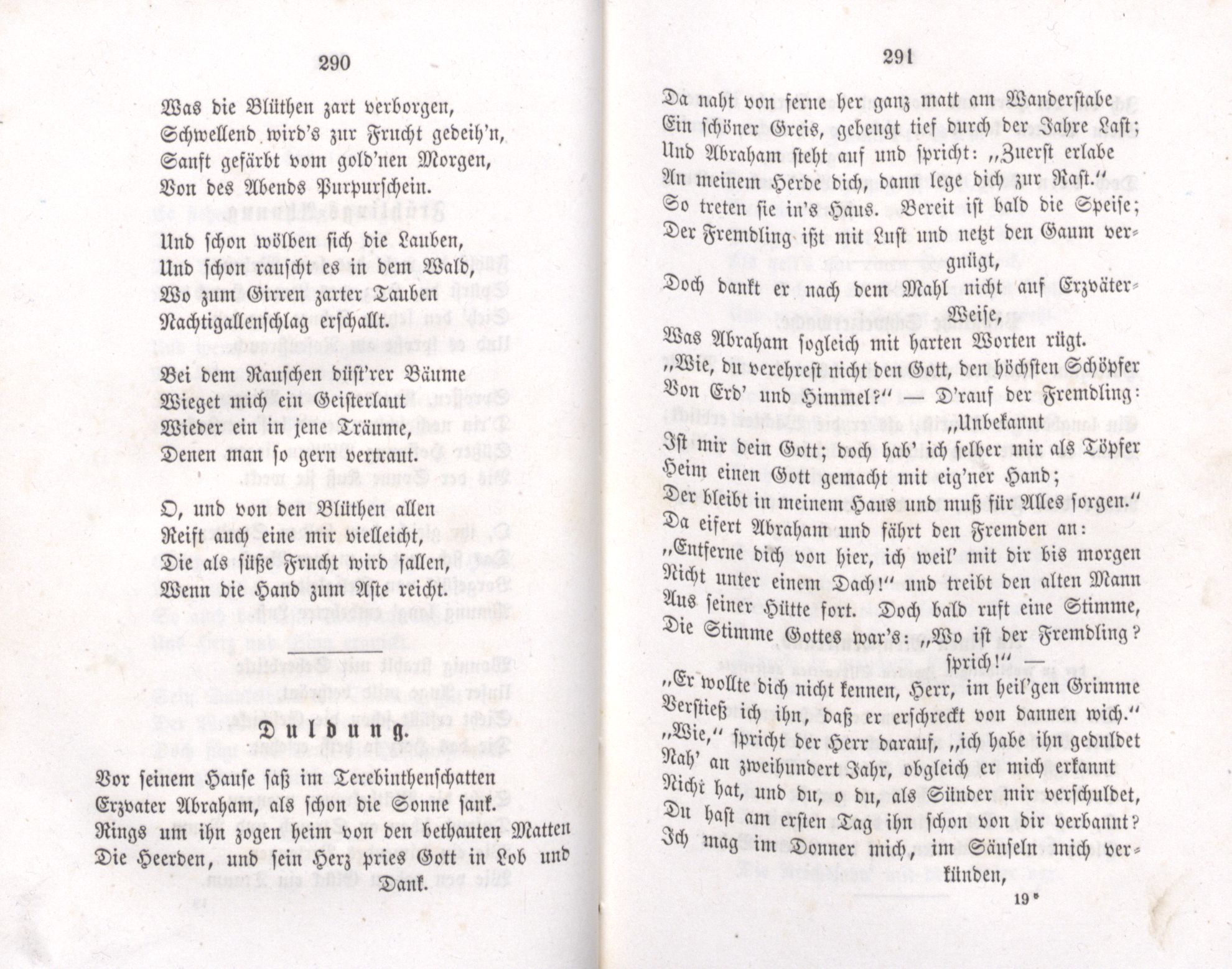 Deutsche Dichter in Russland (1855) | 186. (290-291) Main body of text