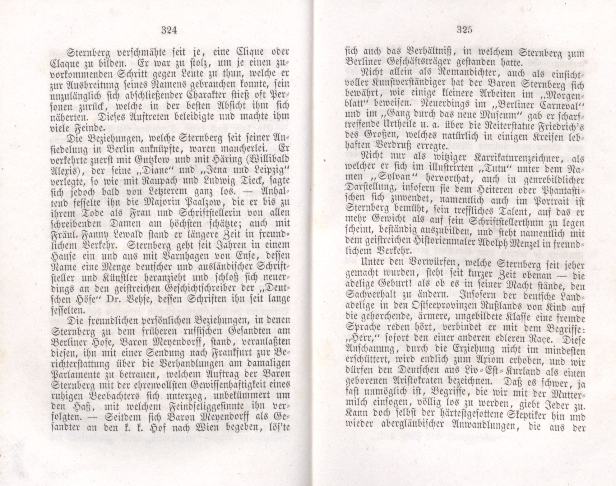 Deutsche Dichter in Russland (1855) | 203. (324-325) Main body of text