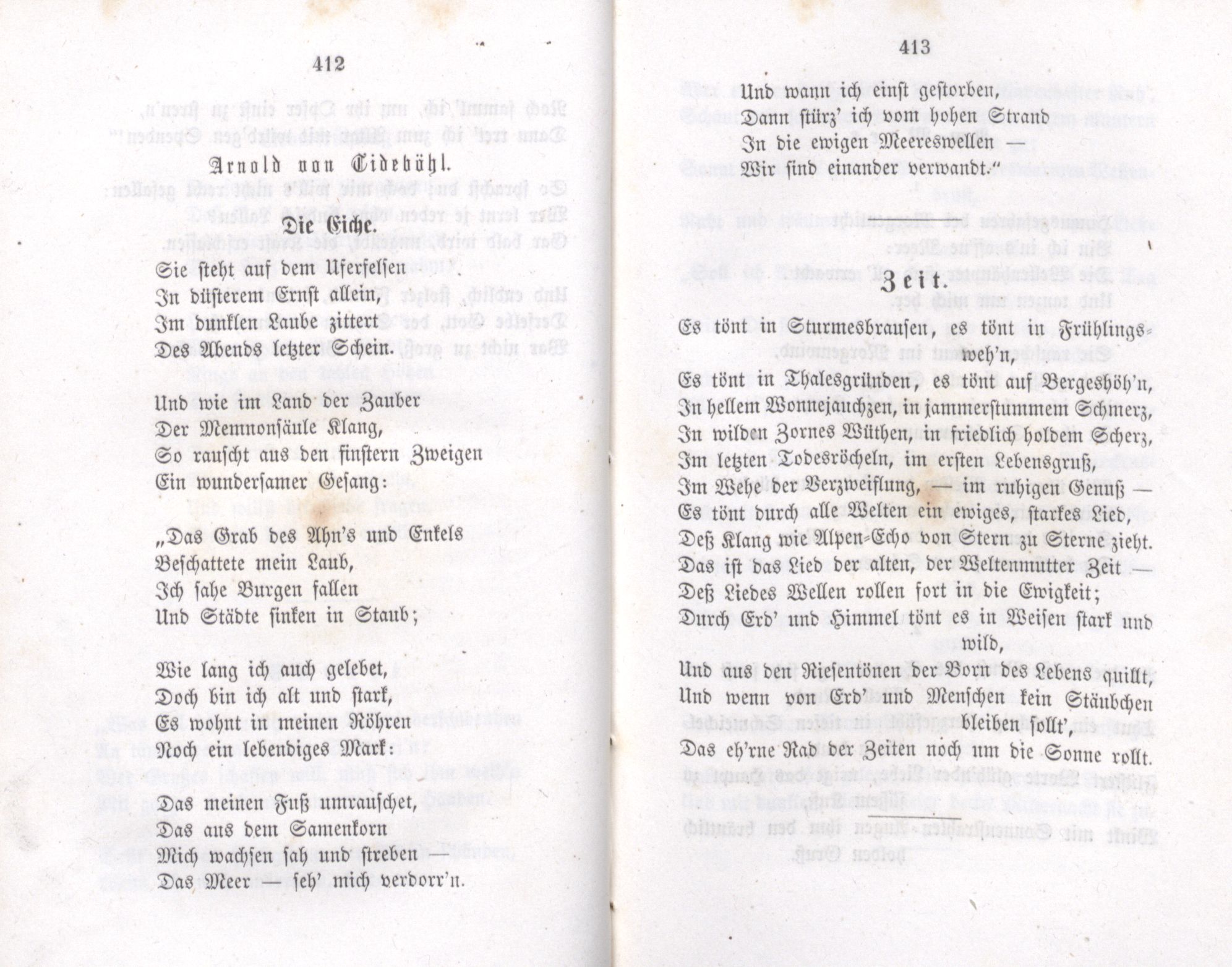 Zeit (1855) | 1. (412-413) Haupttext