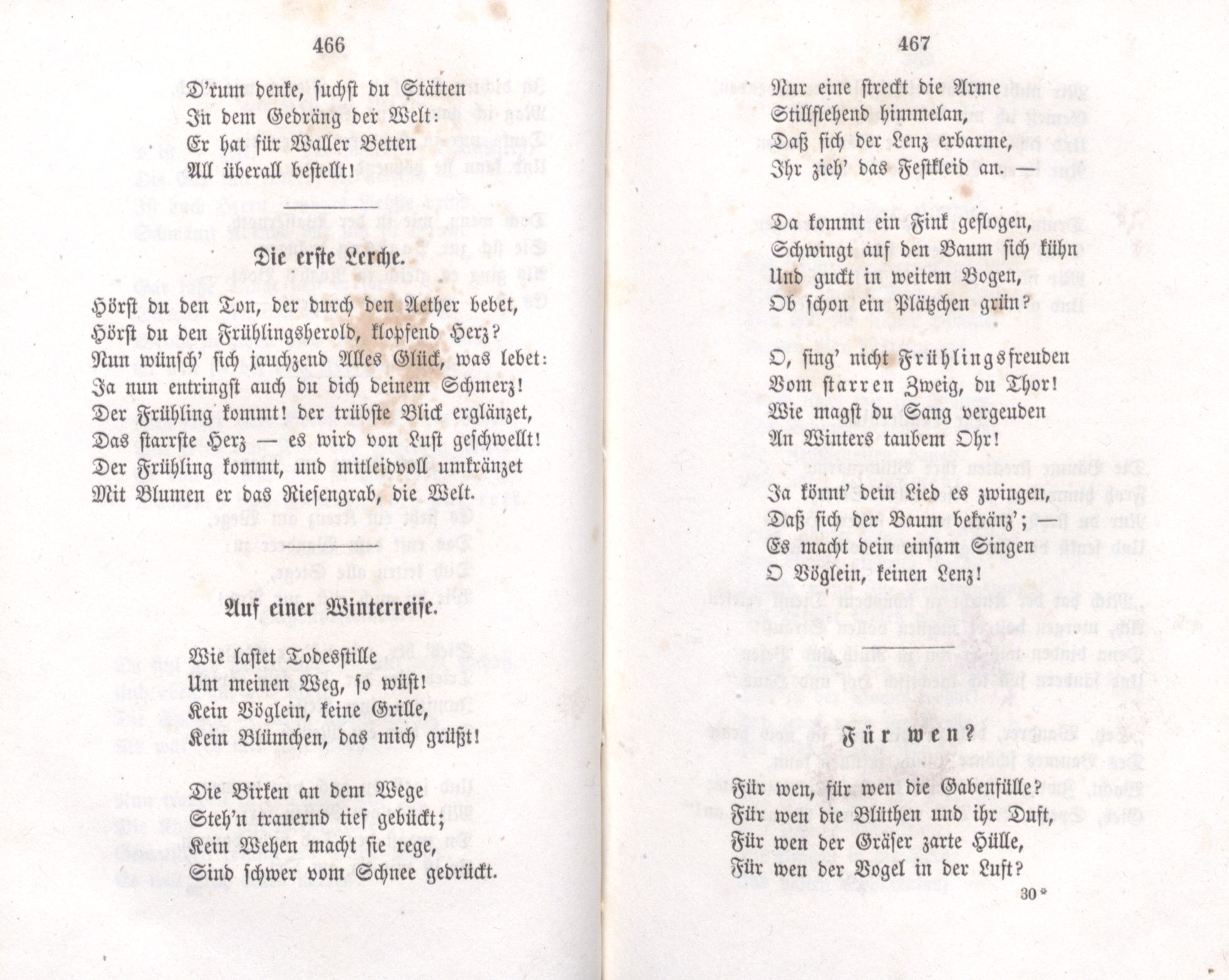 Das Kreuz am Wege (1855) | 2. (466-467) Основной текст