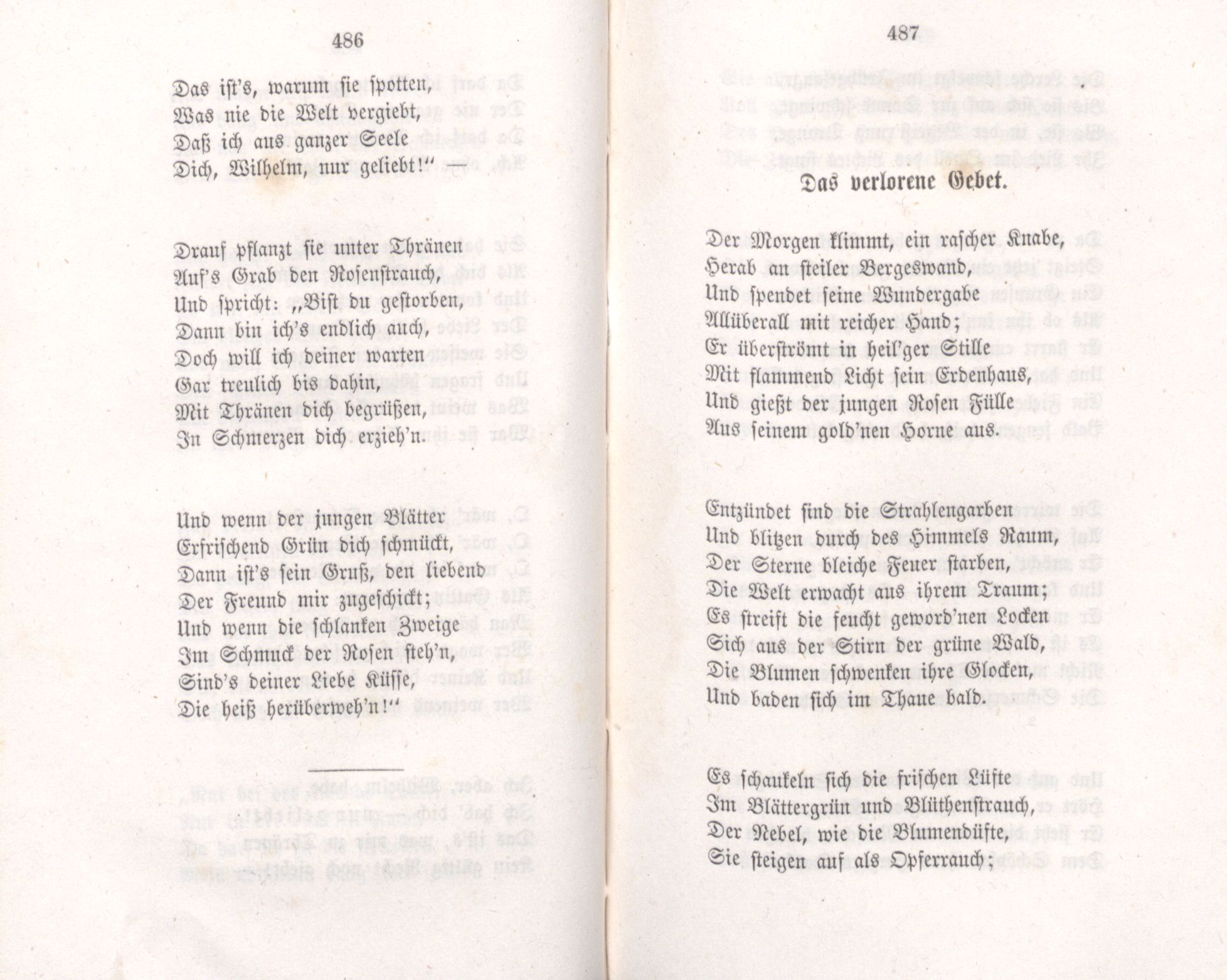 Deutsche Dichter in Russland (1855) | 284. (486-487) Main body of text