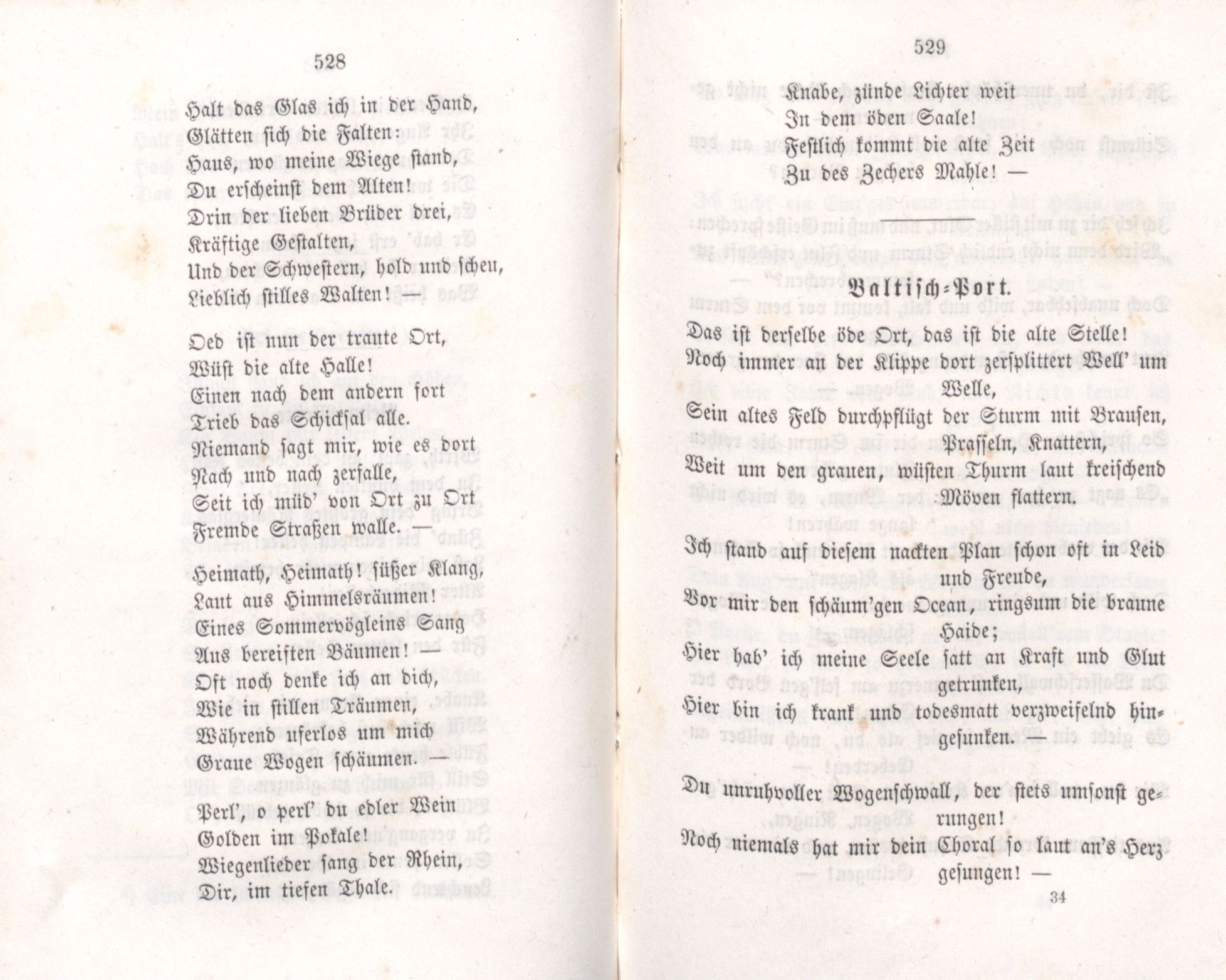 Beim Weine (1855) | 2. (528-529) Põhitekst