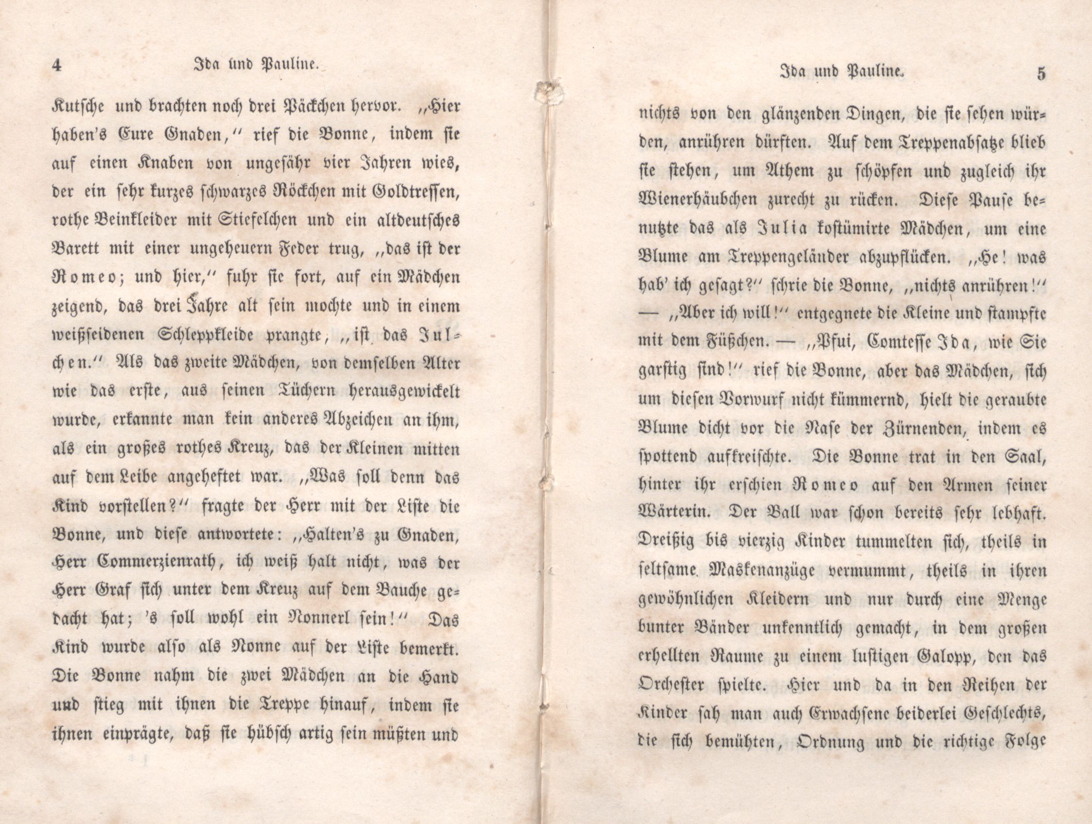Das Buch der drei Schwestern [1] (1847) | 8. (4-5) Põhitekst