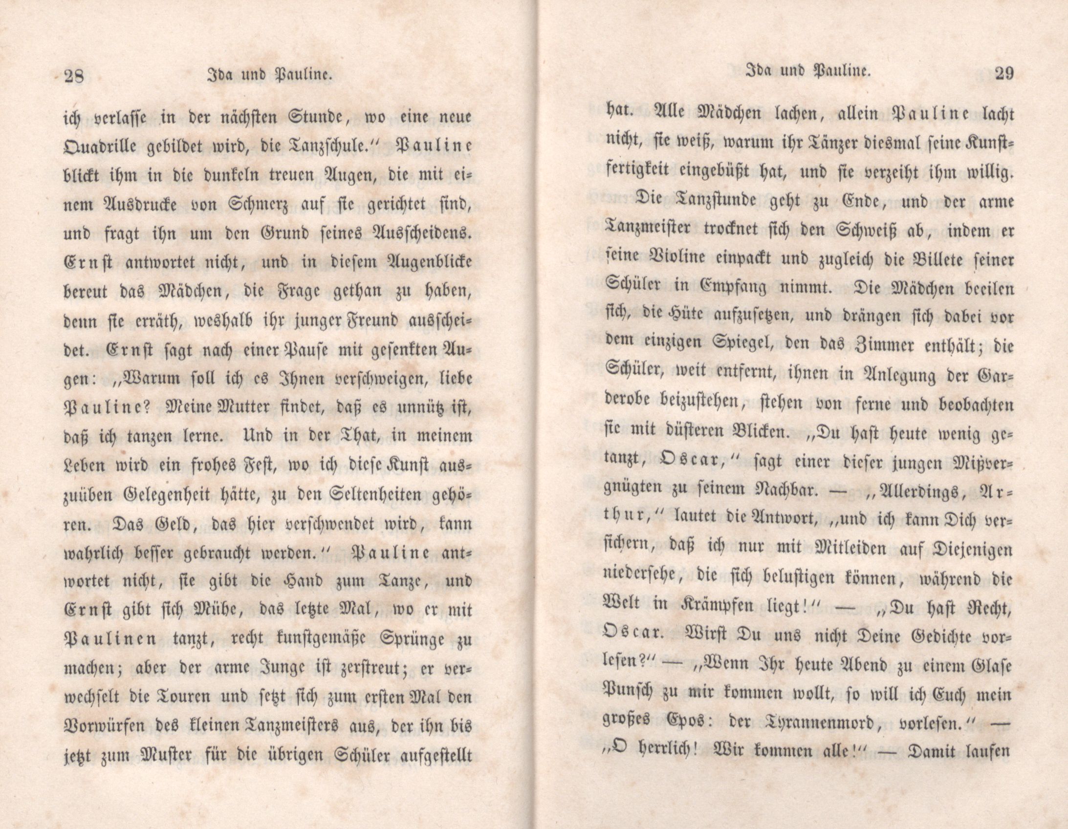 Das Buch der drei Schwestern [1] (1847) | 20. (28-29) Haupttext