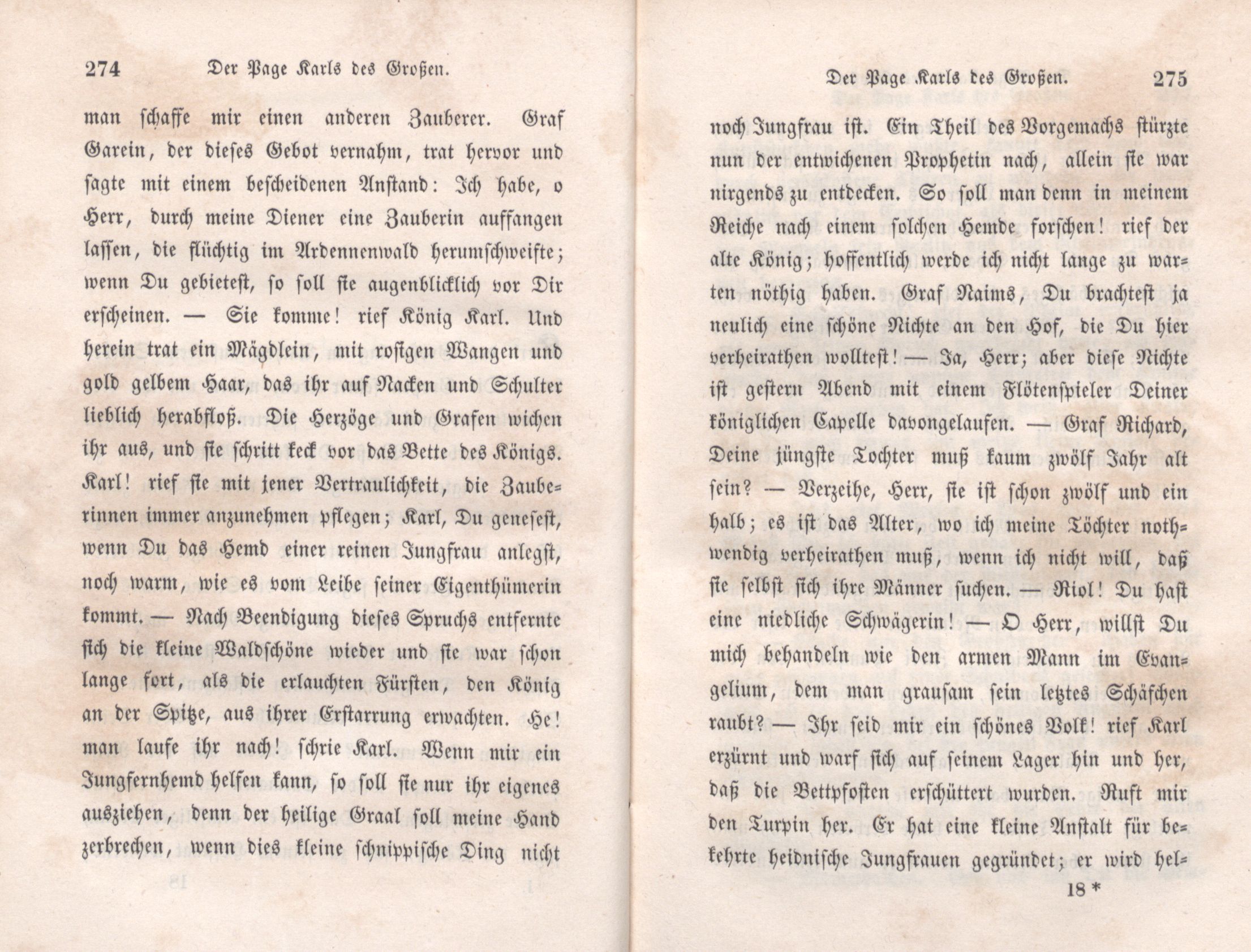 Das Buch der drei Schwestern [1] (1847) | 143. (274-275) Haupttext