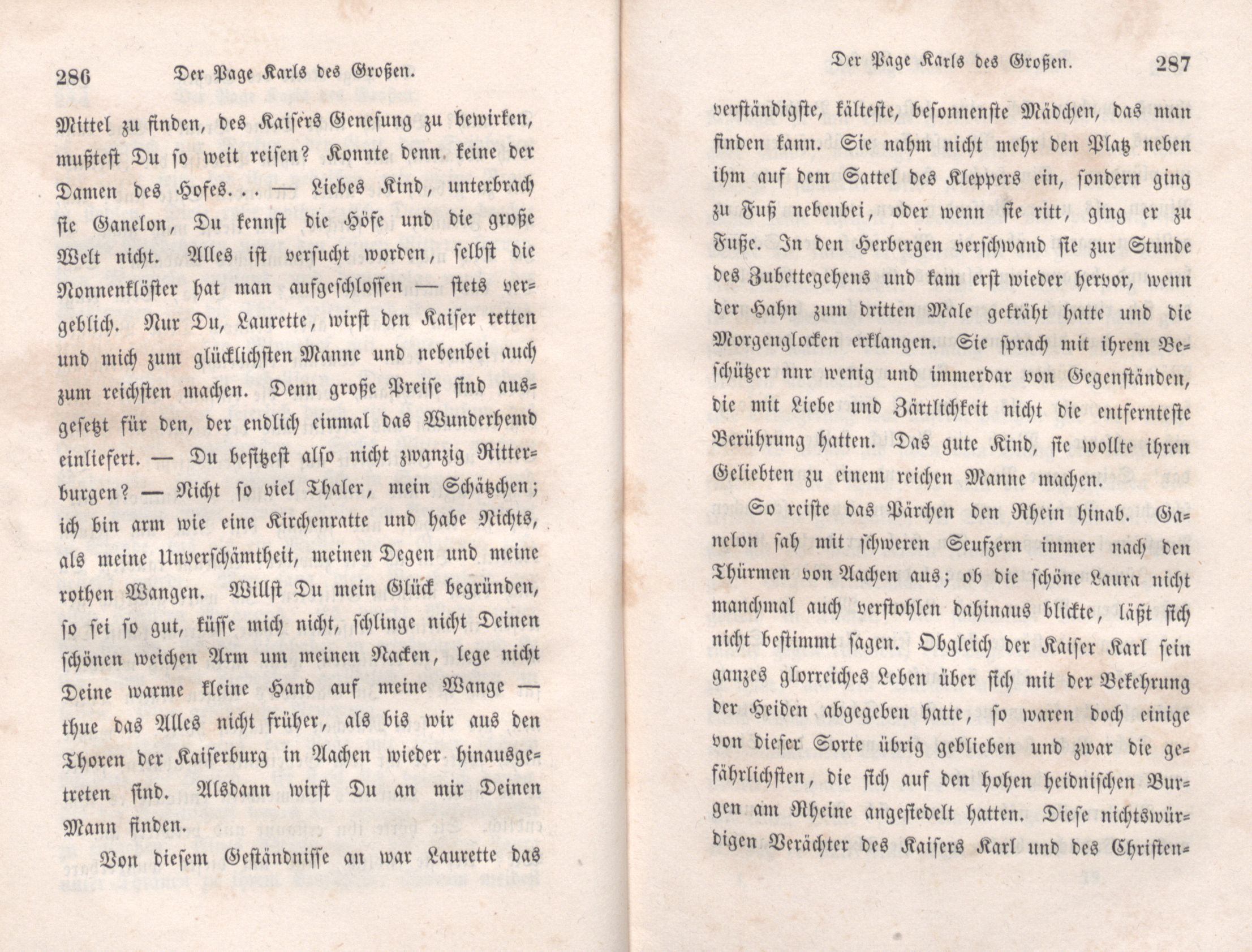 Das Buch der drei Schwestern [1] (1847) | 149. (286-287) Põhitekst