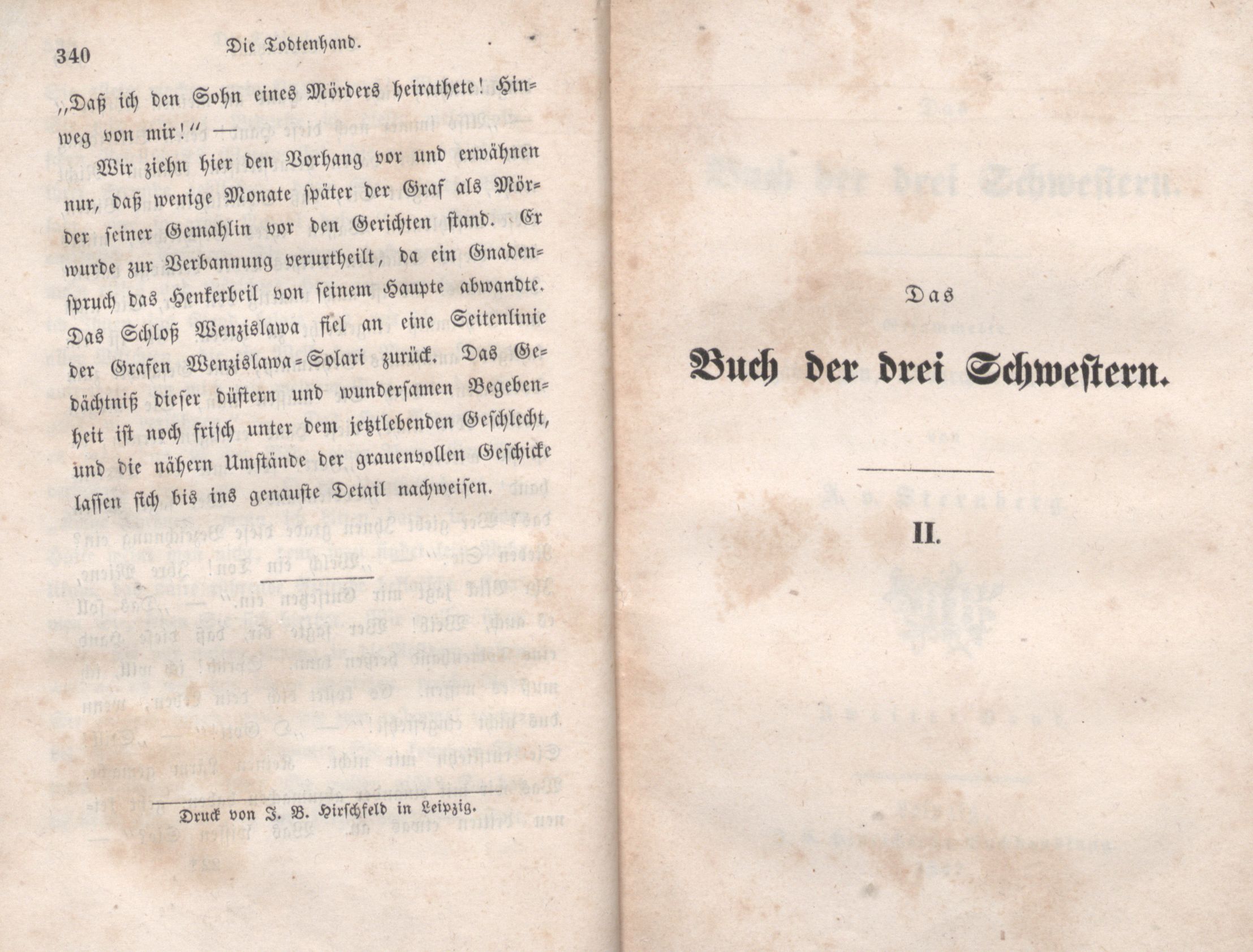 Die Todtenhand (1847) | 24. (340) Põhitekst