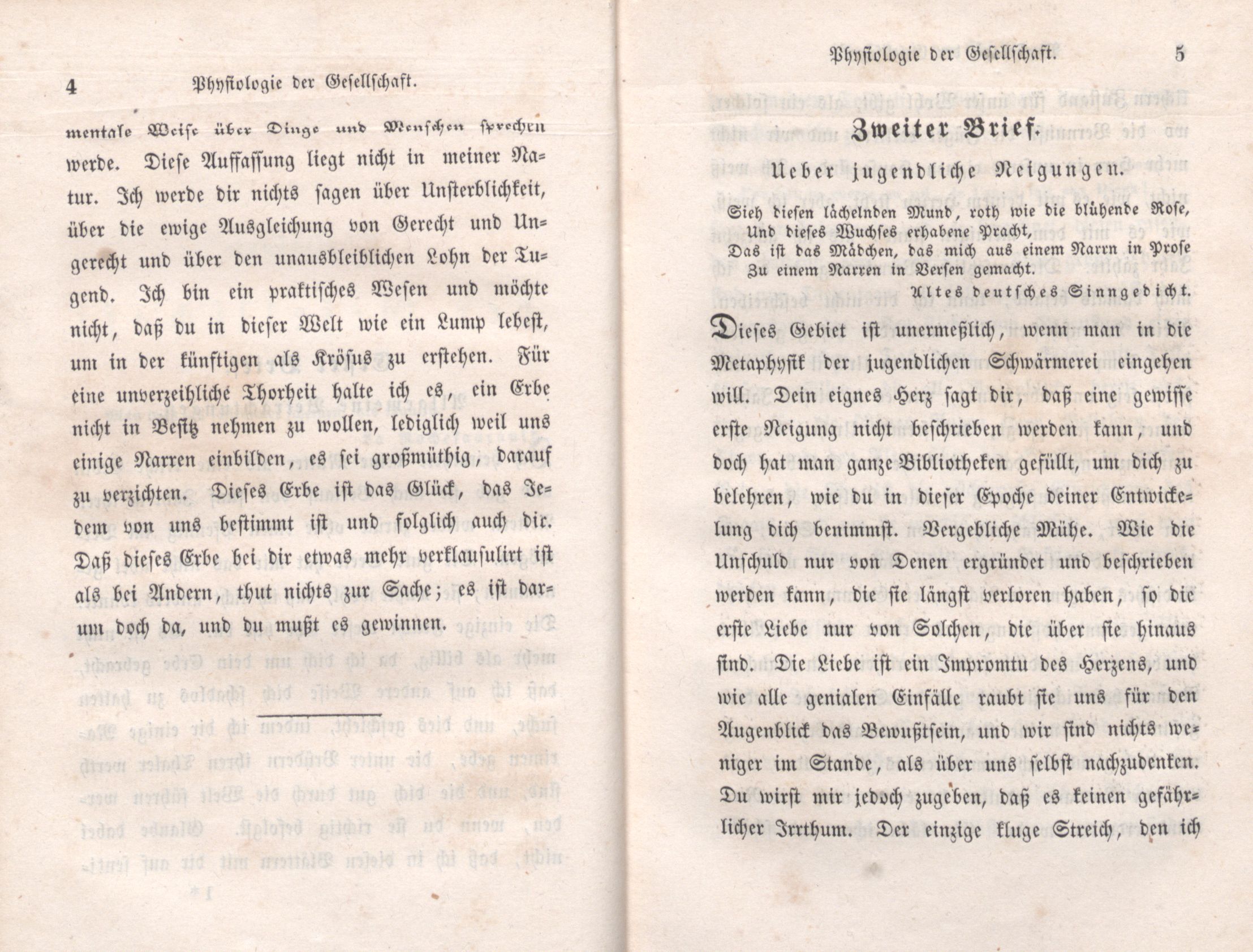 Das Buch der drei Schwestern [2] (1847) | 5. (4-5) Põhitekst
