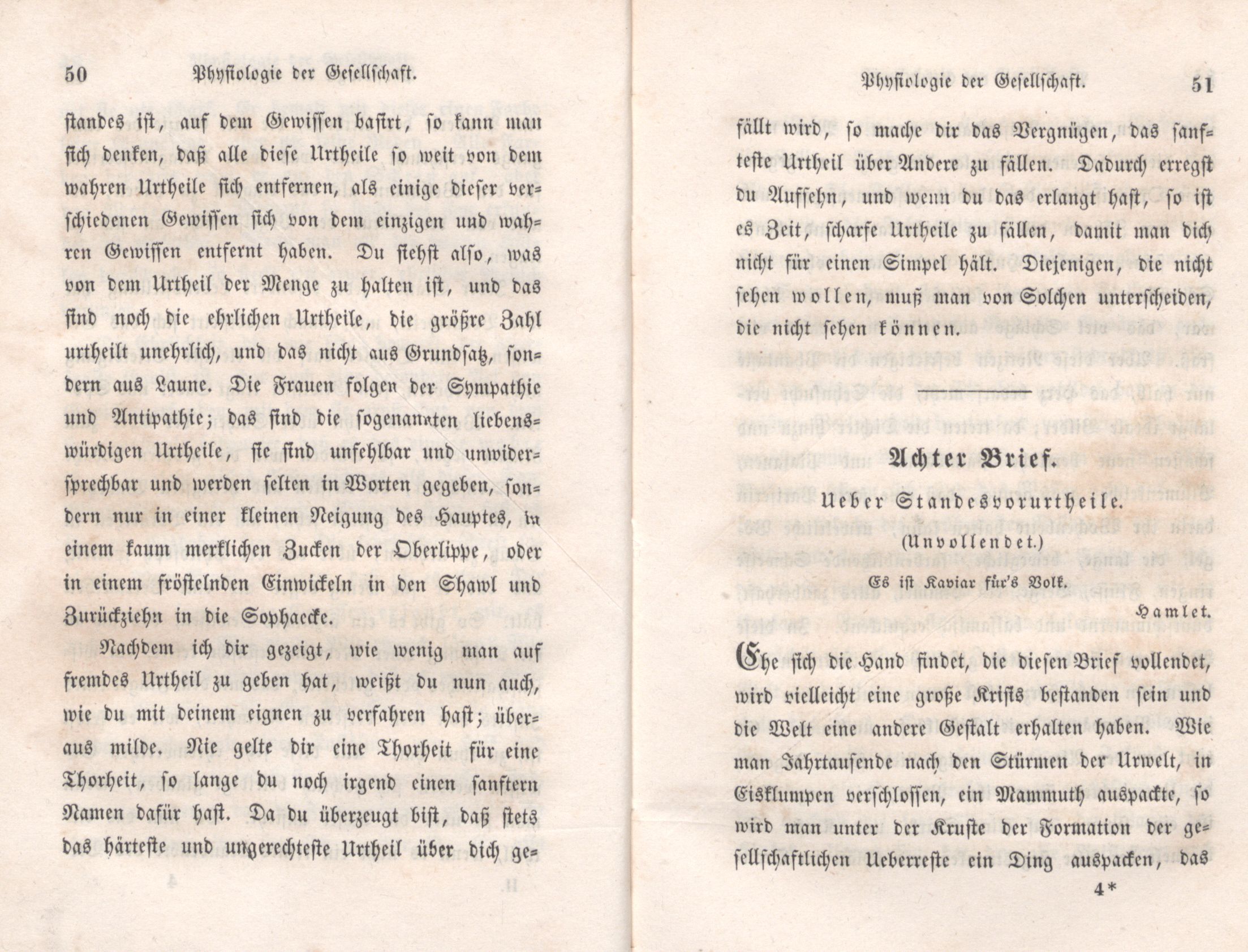 Physiologie der Gesellschaft (1847) | 26. (50-51) Põhitekst